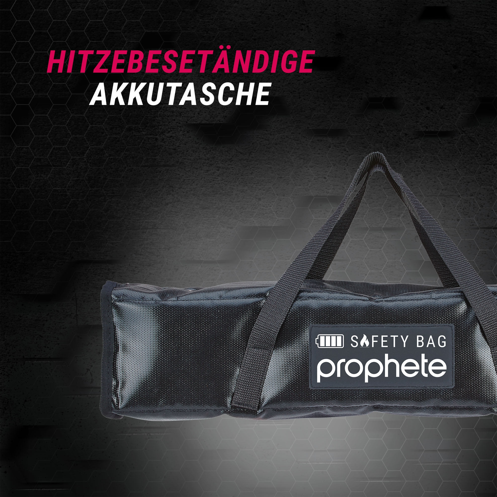 Prophete Aufbewahrungstasche »Feuerfesete Akkutasche«