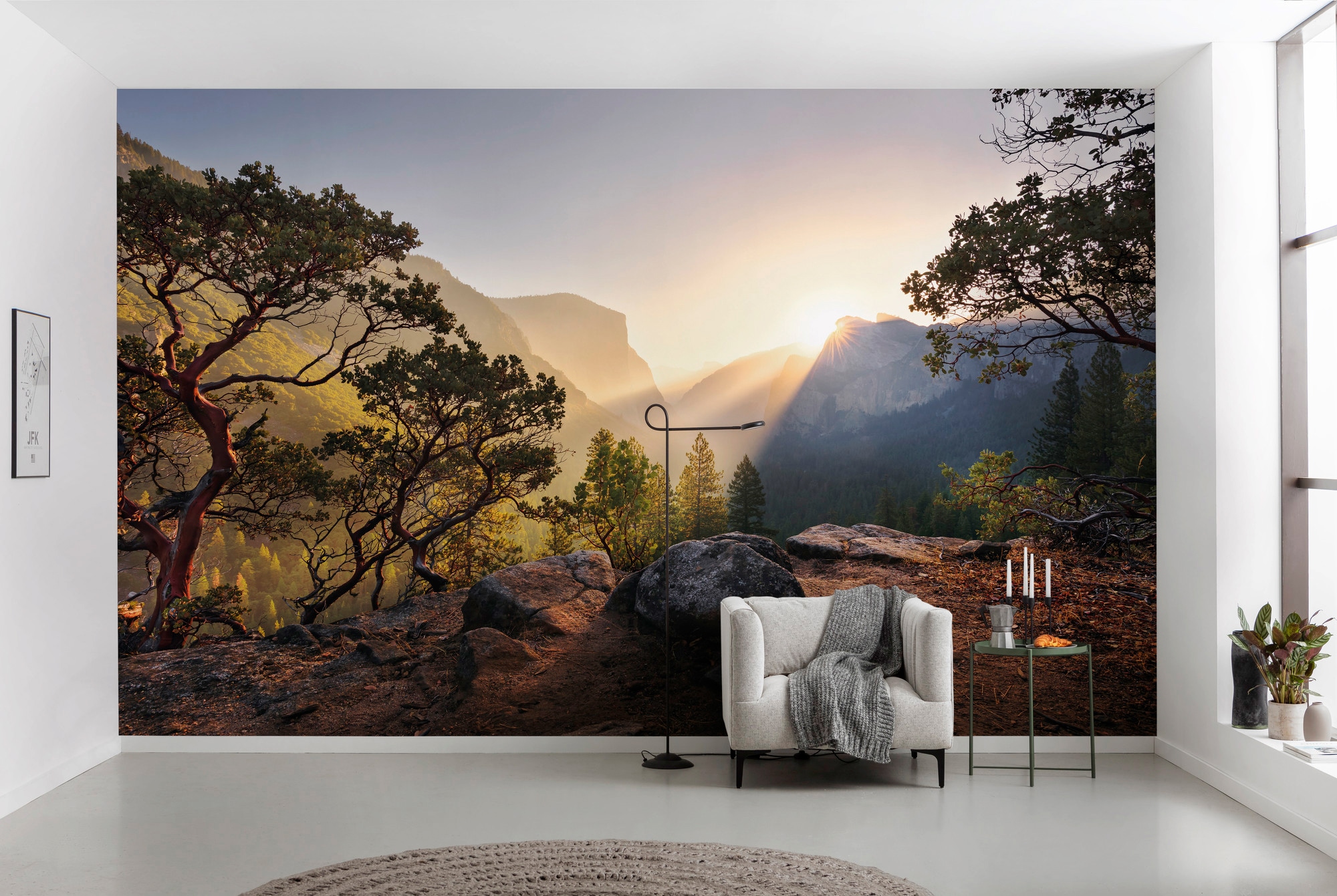 Komar Vliestapete »Yosemites Secret«, 450x280 cm (Breite x Höhe),  Wohnzimmer, Schlafzimmer kaufen bei OTTO