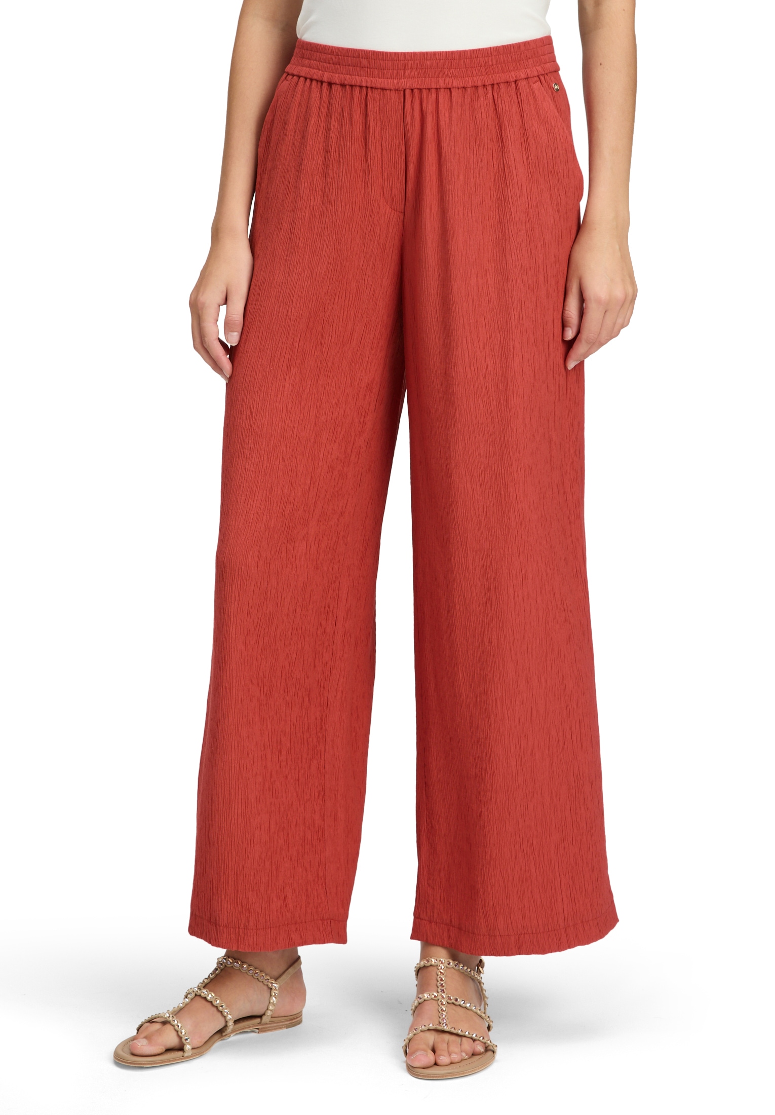 Betty&Co Schlupfhose »Schlupfhose mit Struktur«