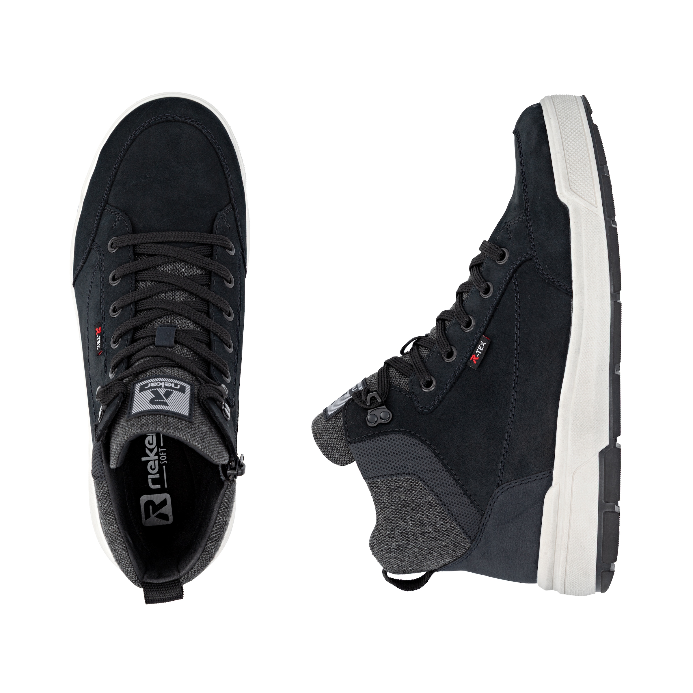 Rieker Winterboots  Schnürboots, High-Top-Sneaker mit Innenreißverschluss, TEX-Membrane