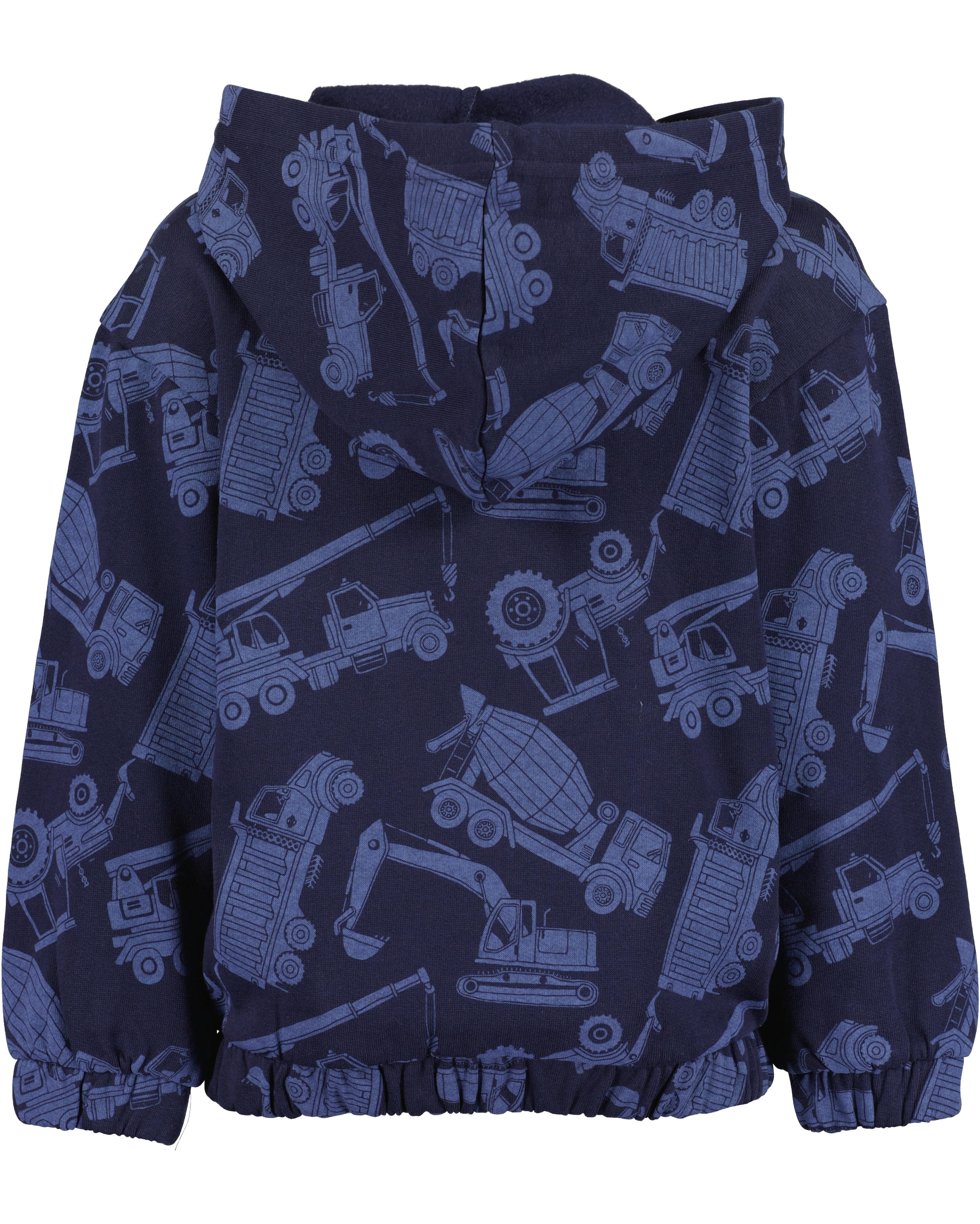 Blue Seven Kapuzensweatjacke Baumwolle, toller Alloverdruck
