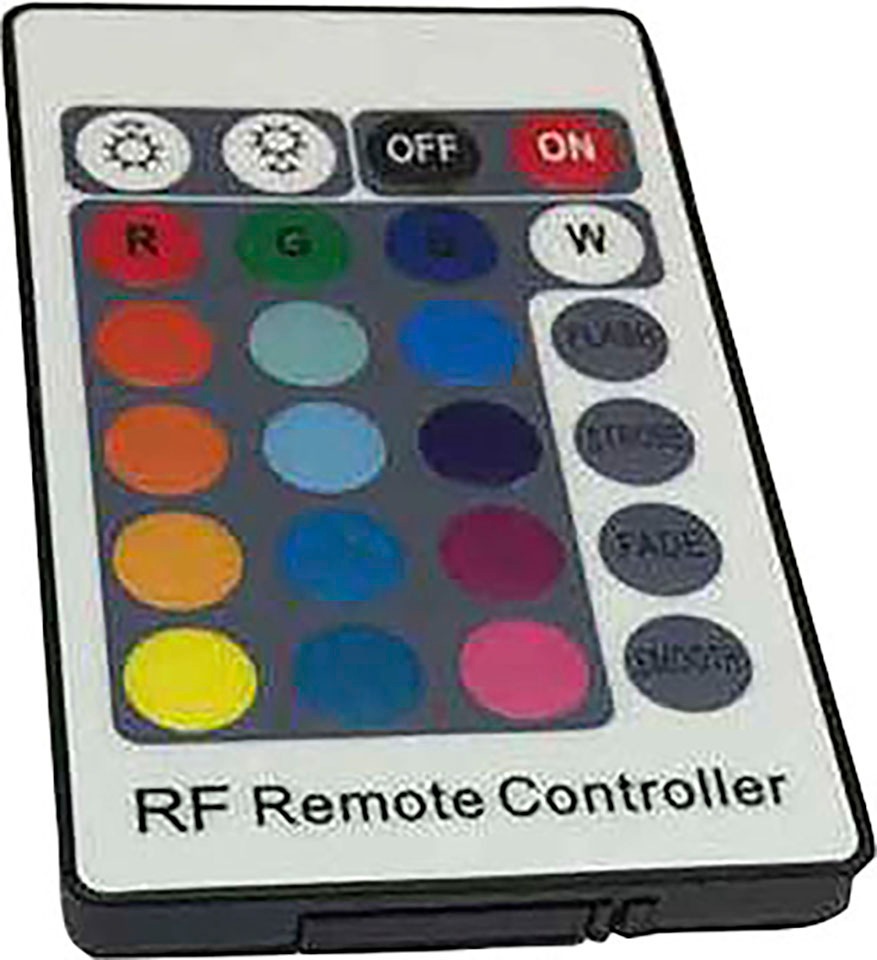 MCA furniture Schreibtisch »Tiflis«, mit RGB-LED Beleuchtung inkl. Fernbedienung, Breite 140 cm