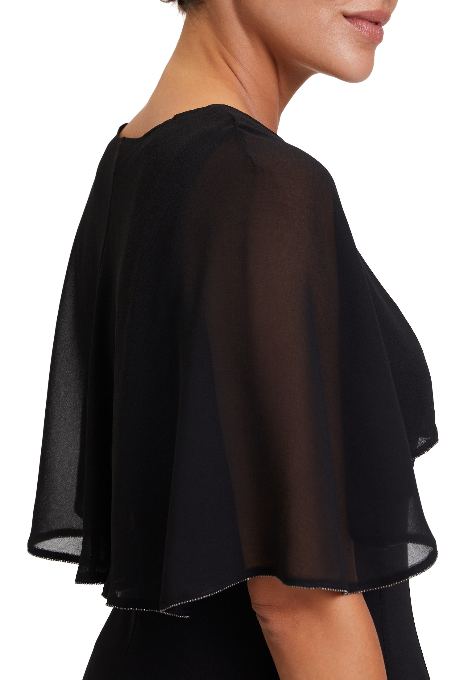 Vera Mont Chiffonkleid »Chiffonkleid kurzarm«