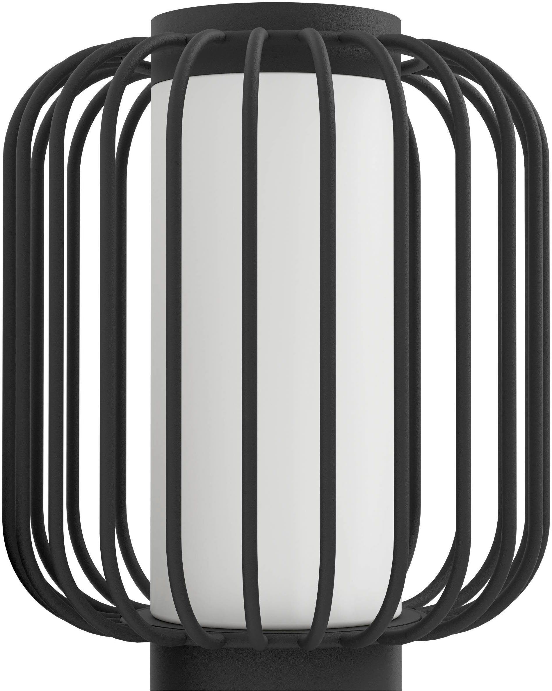 EGLO Wandleuchte »Ravello Wandlampe, Stahl und Kunststoff, Außenlampe, E27, IP44, Lampe« E27 1 Stk. Wand-/Deckenleuchte - L16,5 x H27,5 x AL22,5cm - schwarz - 1X28W exkl.