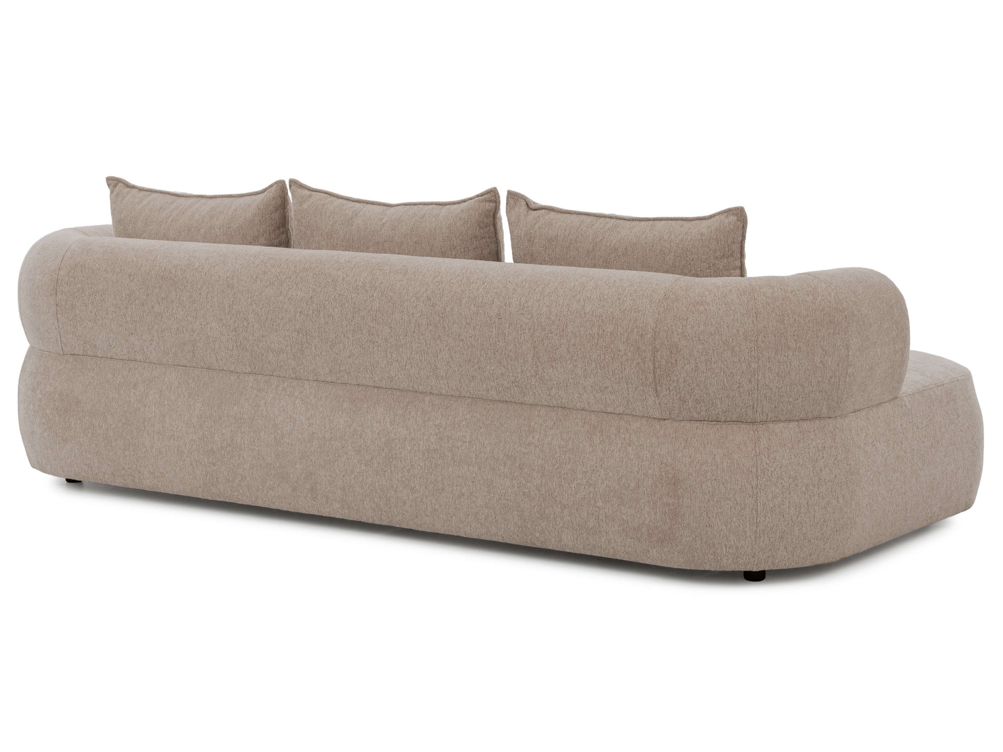 Home affaire Big-Sofa »LUSSAC 4-Sitzer Design-Sofa mit Zierkissen, Maße B/T/H: 242/123/78 cm«, hoher Sitzkomfort und modernes Design, Sofa ohne Bettfunktion