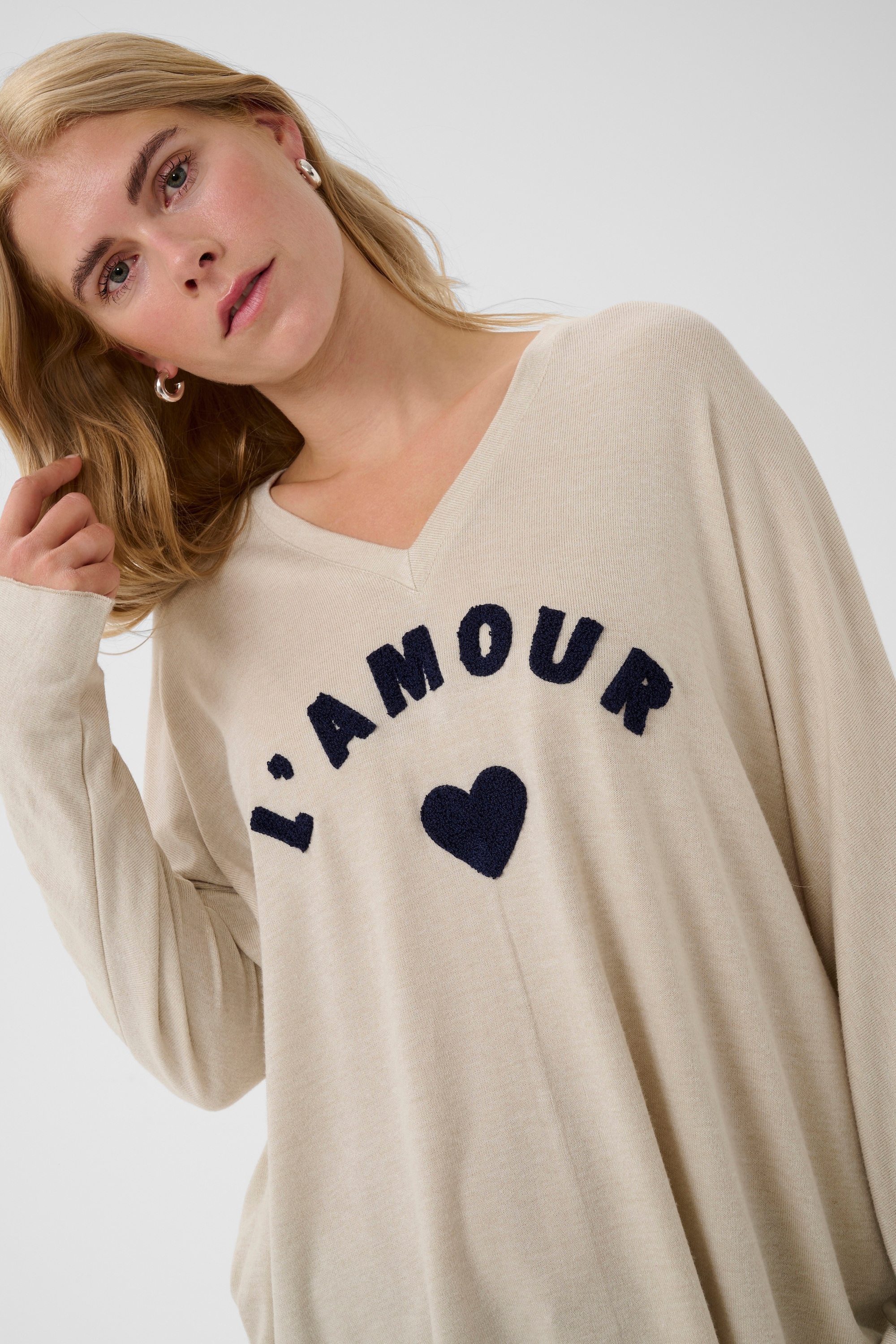 Culture Strickpullover »Damen Strickpullover CUamour«
