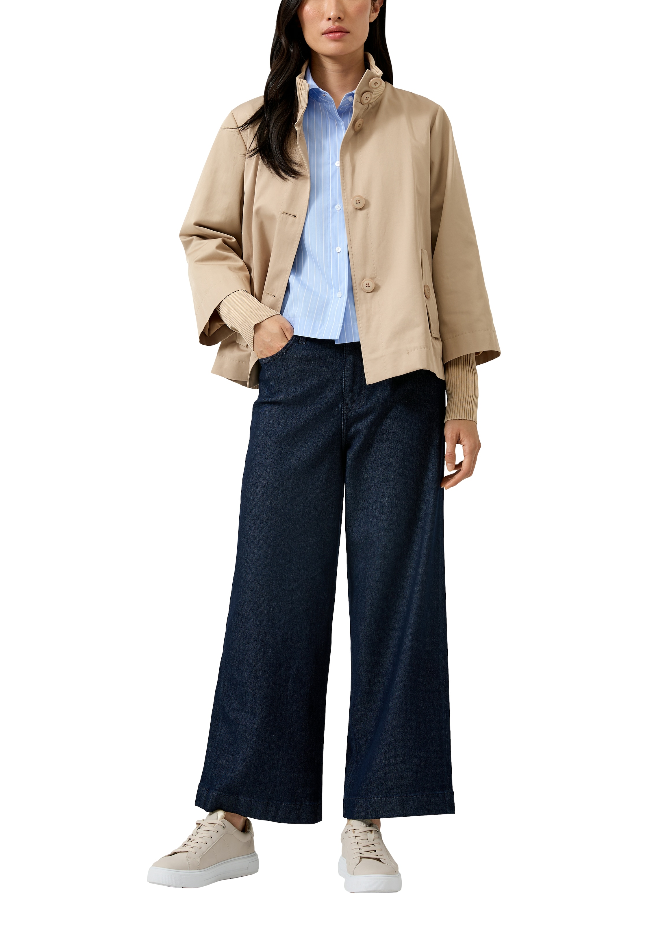 s.Oliver BLACK LABEL Hemdbluse mit Brusttasche