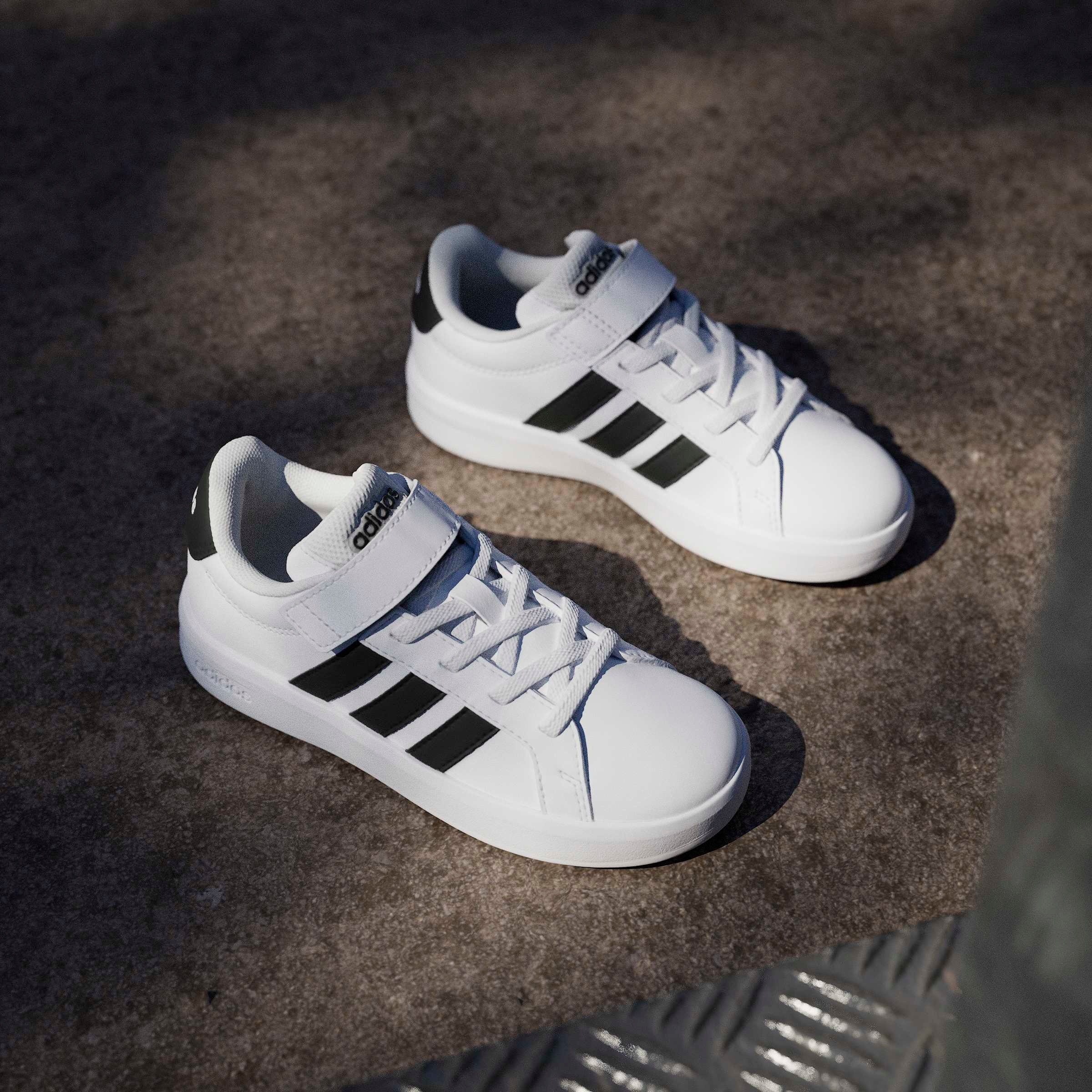 adidas Sportswear Sneaker »GRAND COURT 3.0 SCHUHE FÜR KINDER«  mit Klettverschluss, für Kinder