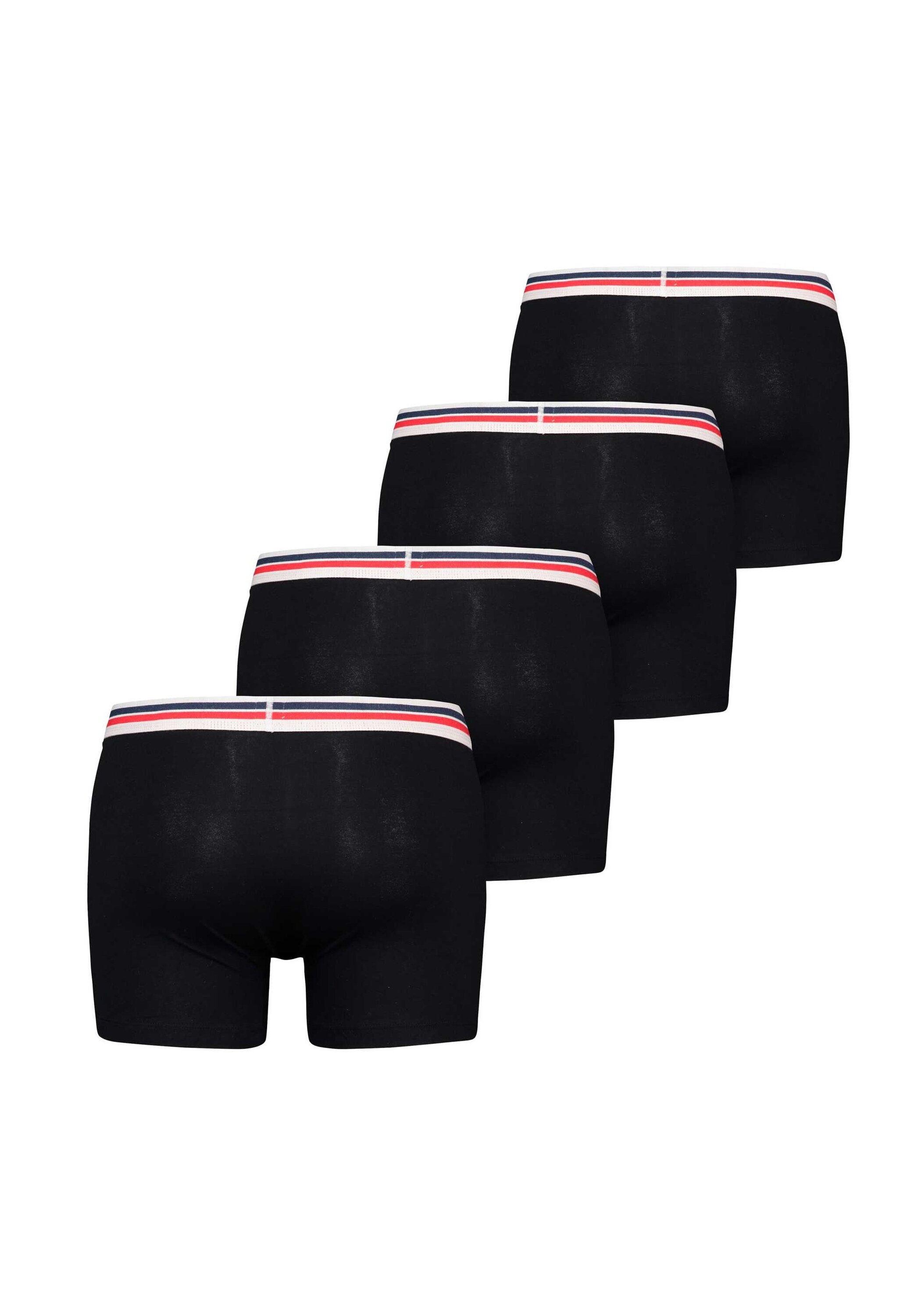 Levi's® Boxershorts »Boxershort MEN PLACED SPRTSWR LOGO BOXER BRIEF ORG 4P E 4er Pack«