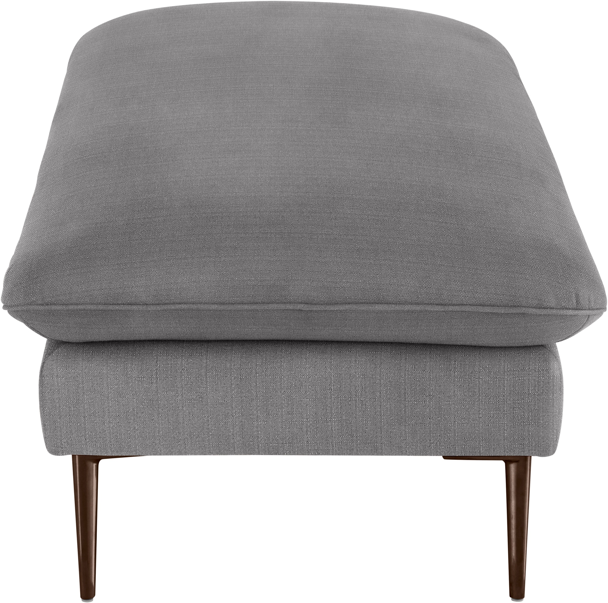 W.SCHILLIG Hocker »enjoy&MORE« Füße bronze pulverbeschichtet, Breite 151 cm