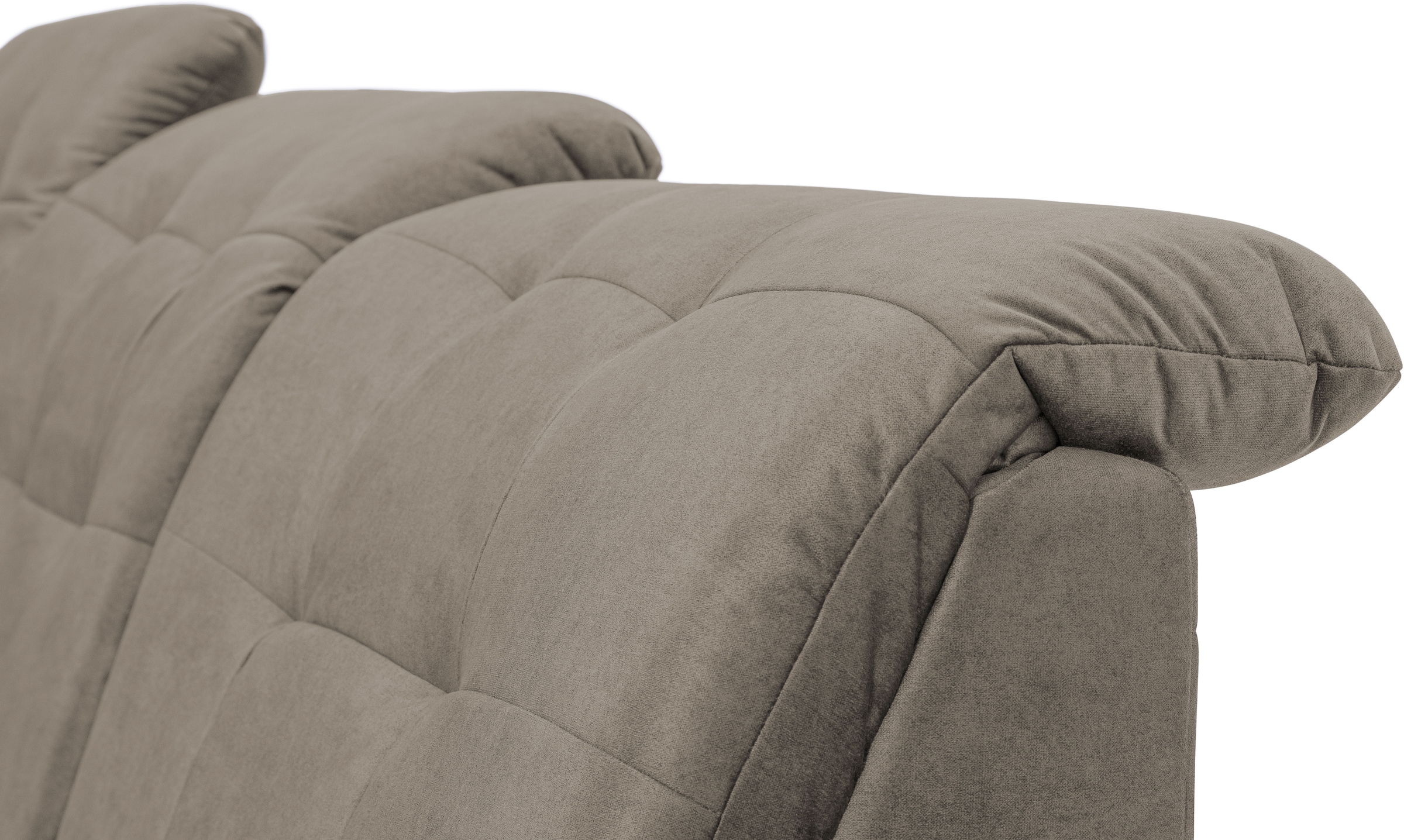 exxpo - sofa fashion Ecksofa »Derby Inkl. Kopfteilverstellung, wahlw. Bett & Bettkasten, L-Form«, EXTRA an Komfort zum Relaxen, Entspannen und Wohlfühlen