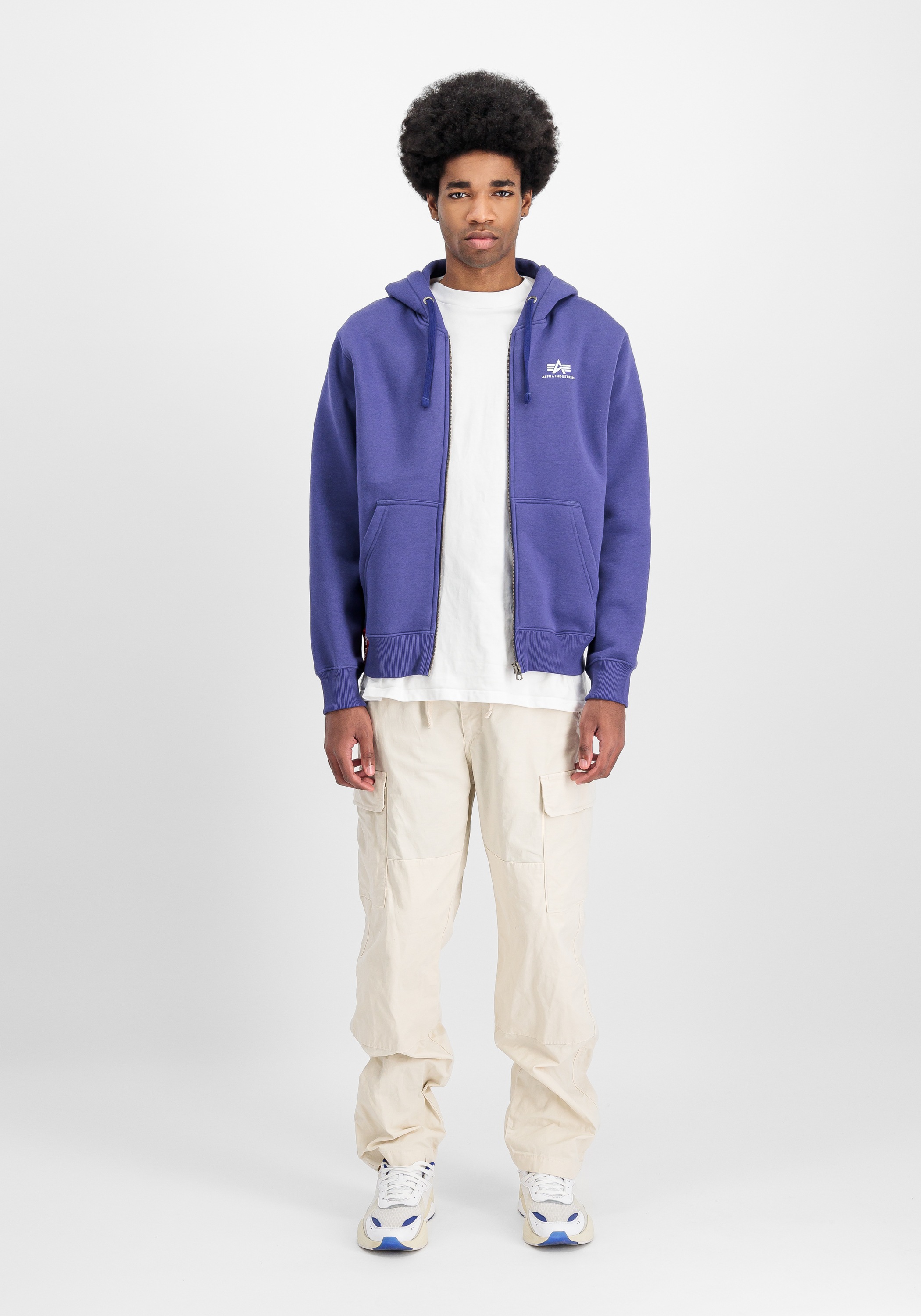 Alpha Industries Hoodie »Alpha Industries Men - Hoodies Basic Zip Hoodie SL«
