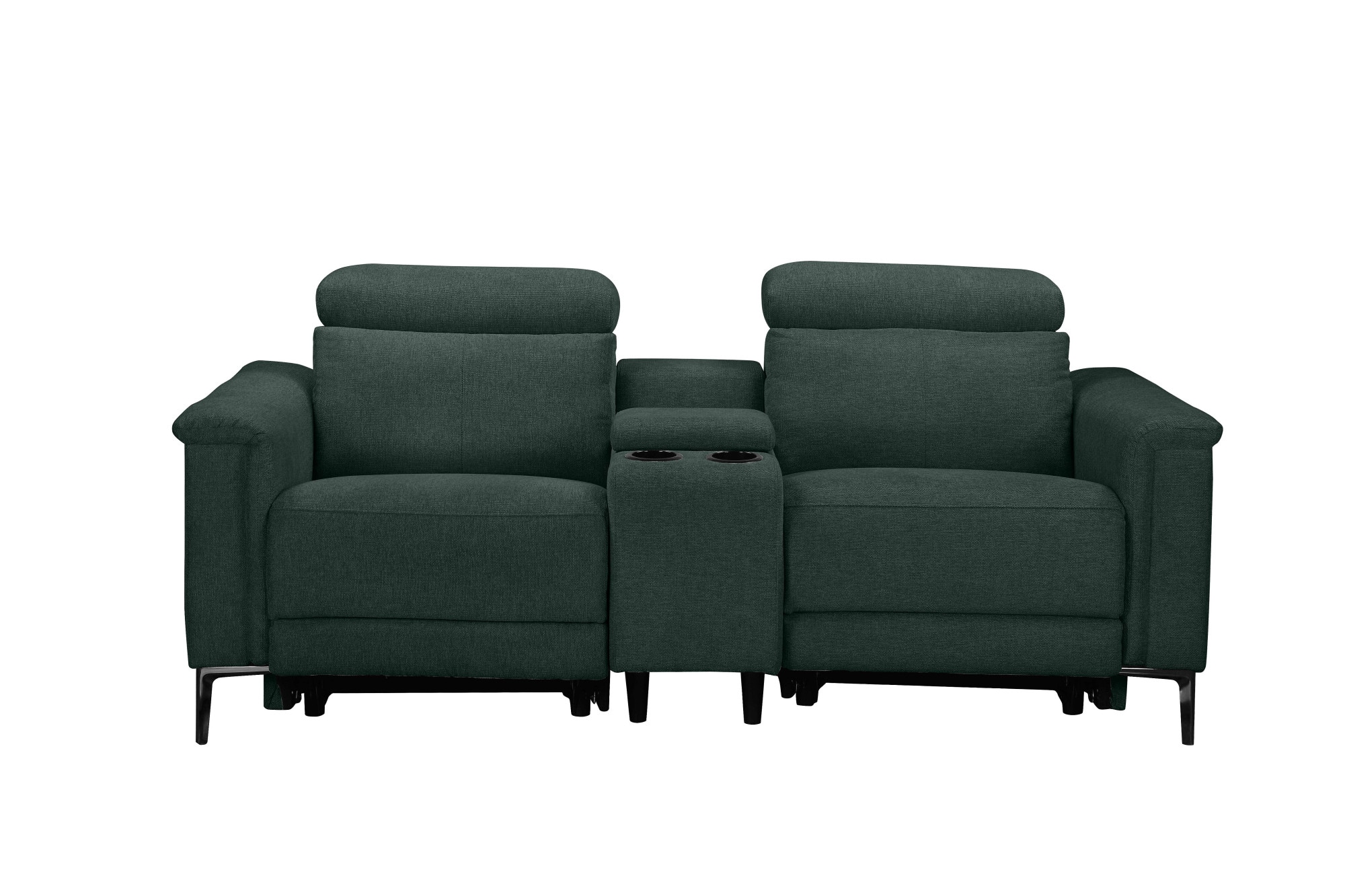 Places of Style 2-Sitzer »Lund, 2er-Kinosofa, TV-Sessel, Multimedia-Sofa, USB-A,«, m. elektrischer o. manueller Relaxfunktion, Getränkehalter u. Staufach