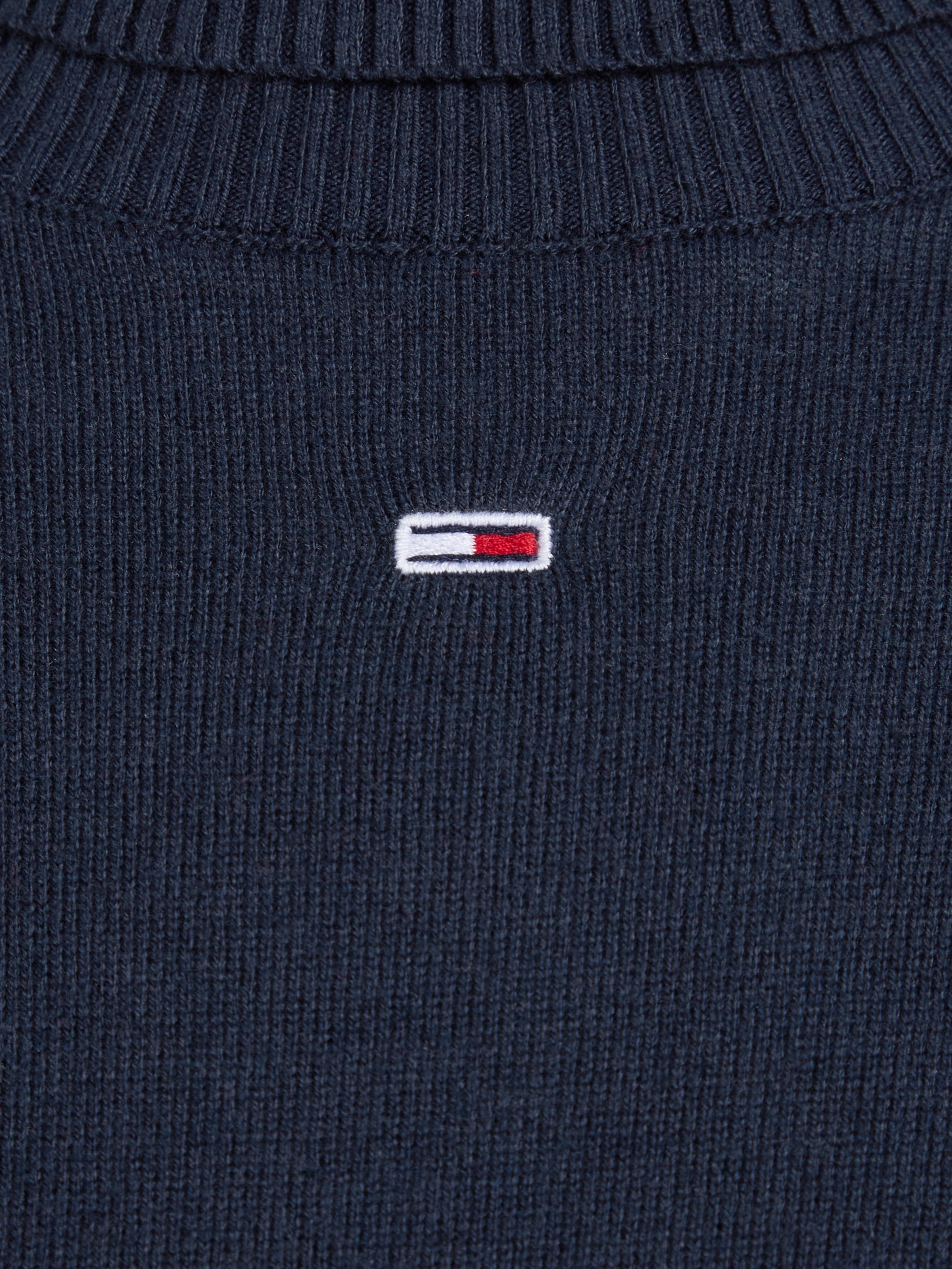 Tommy Jeans Curve Rollkragenpullover »TJW ESSENTIAL TRTLNK SWEATER EXT«, mit Rollkragen, Logo-Flag
