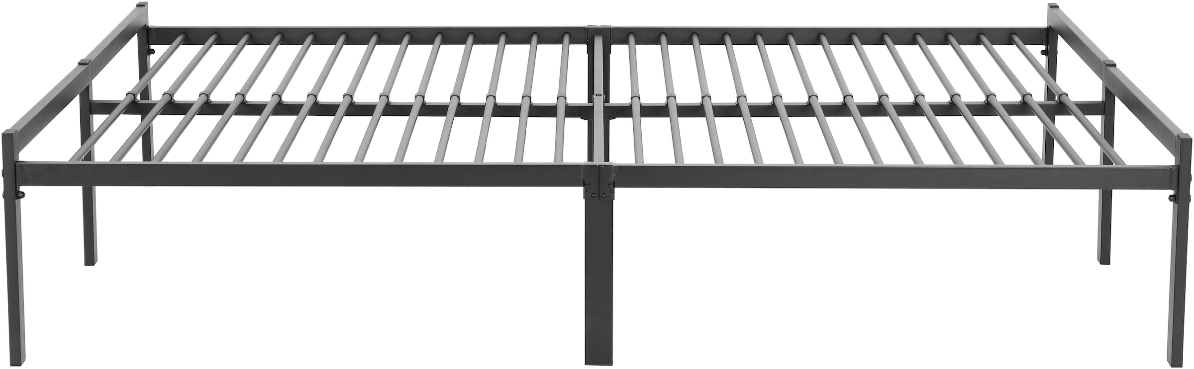 INOSIGN Metallbett »LIST Bett Bettgestell Bettrahmen Einzelbett Doppelbett«, Bett mit 26 Lattenroste zum Schutz der Matratze