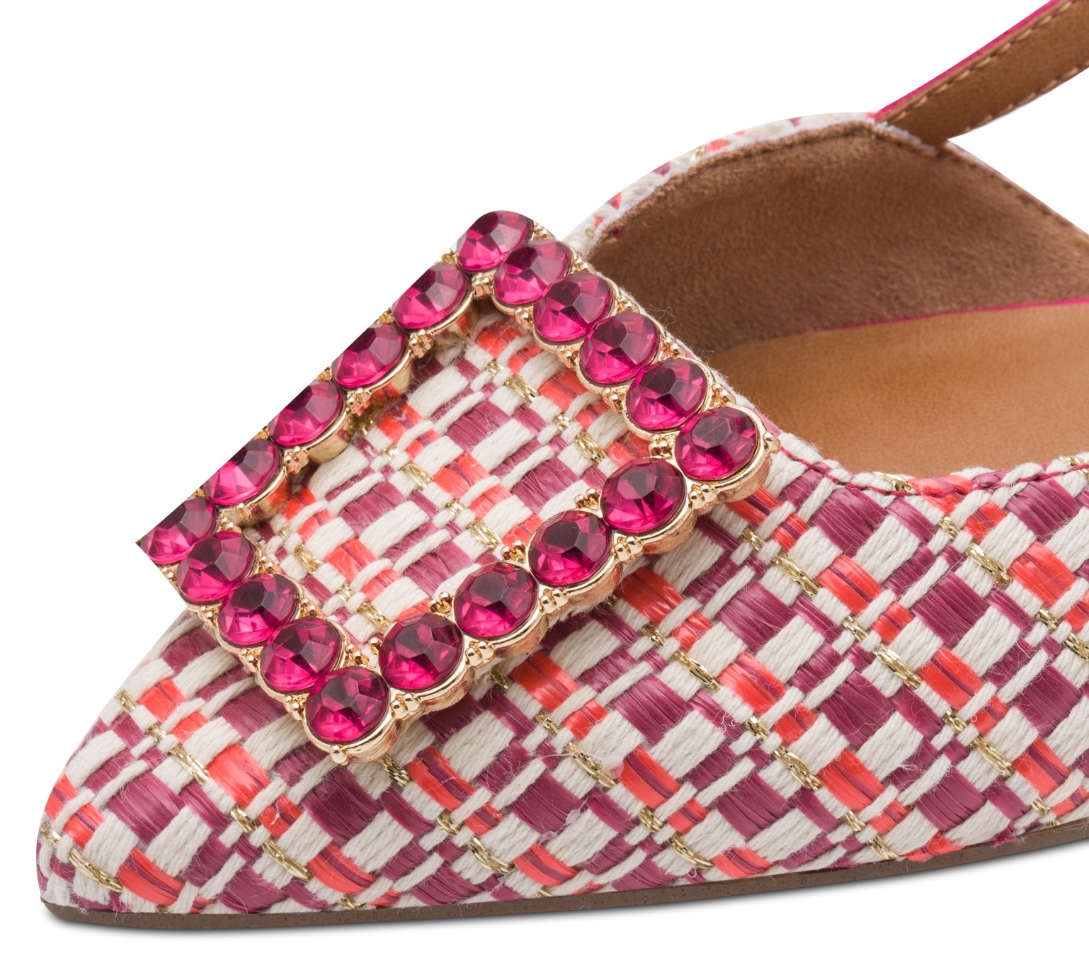 Tamaris Slingpumps  Blockabsatz, Sommerschuh, Businesschuh in spitzer Form