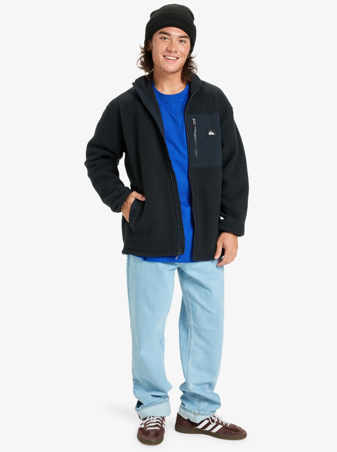 Quiksilver Fleecejacke »CLEAN COAST FZ«