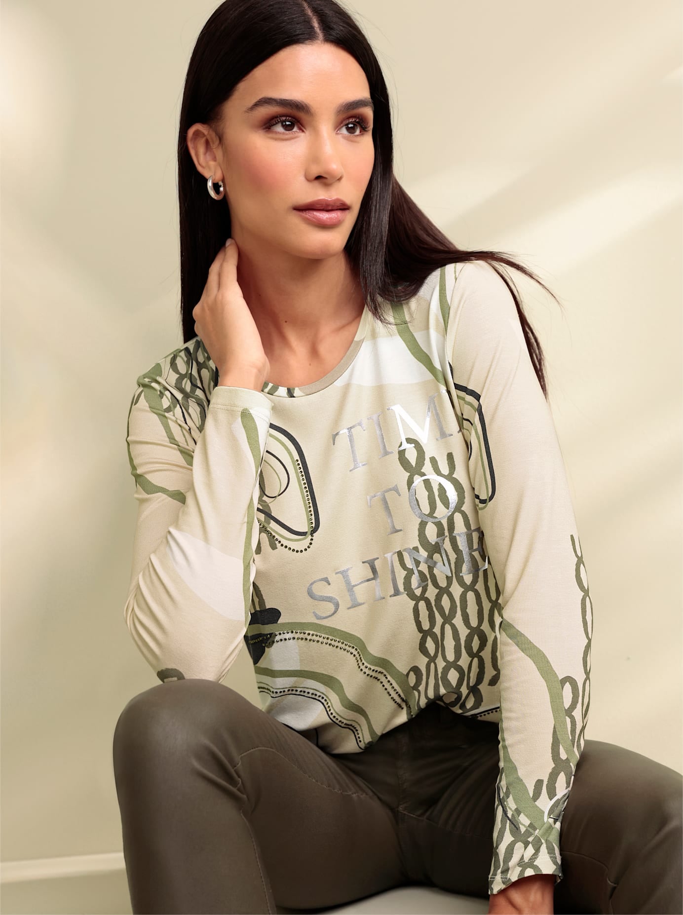 heine 3/4-Arm-Shirt »Shirt« 1