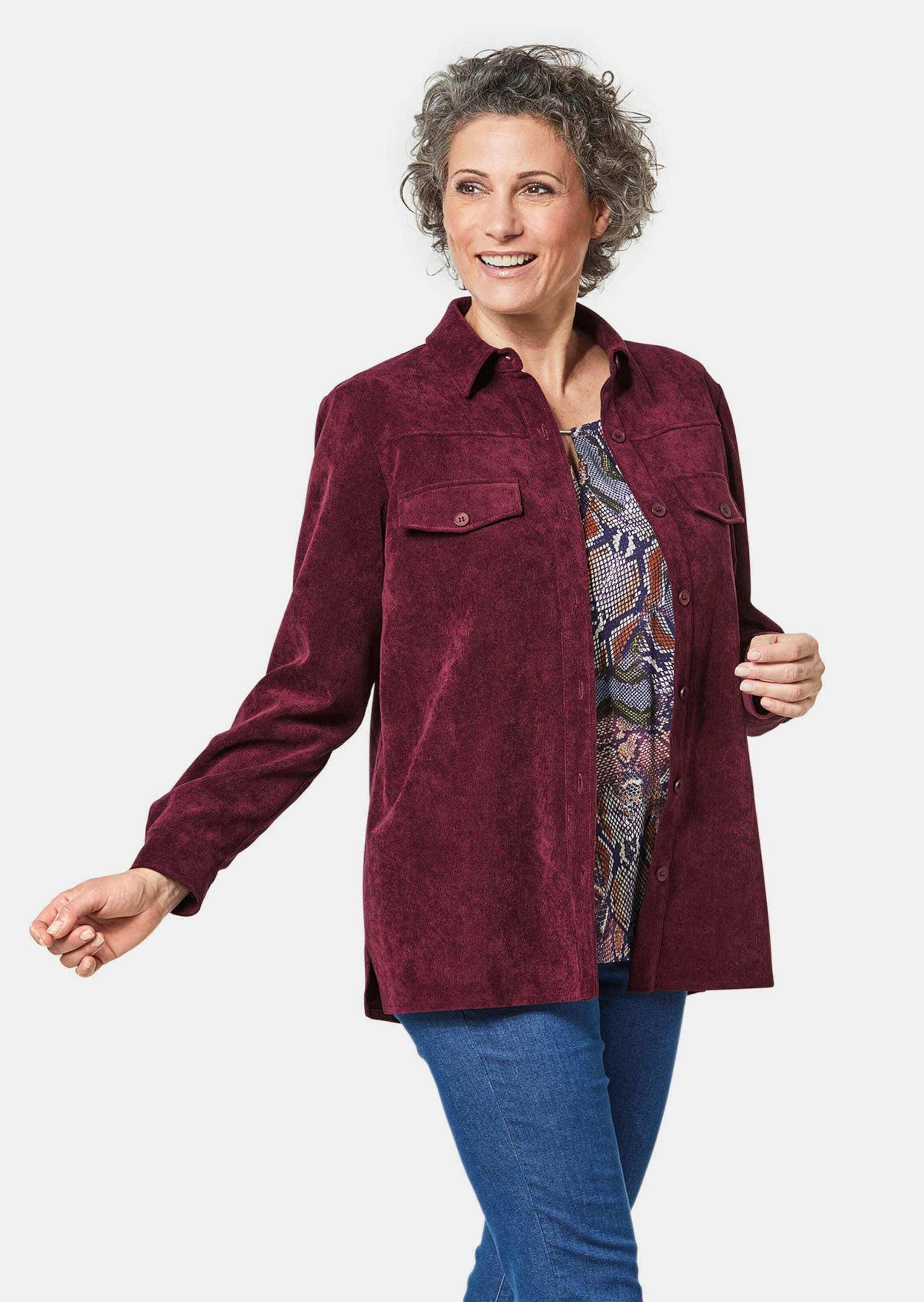 GOLDNER Kurzjacke »Kurzgröße moderne Hemdjacke in trageangenehmer Qualität«