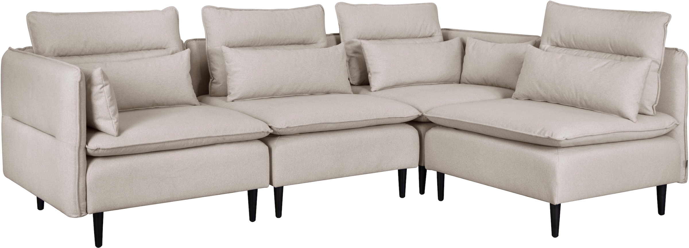 andas Ecksofa »ALVIK L-Form«, zusammengesetzt aus Modulen, erweiterbar mit Modulen der Serie