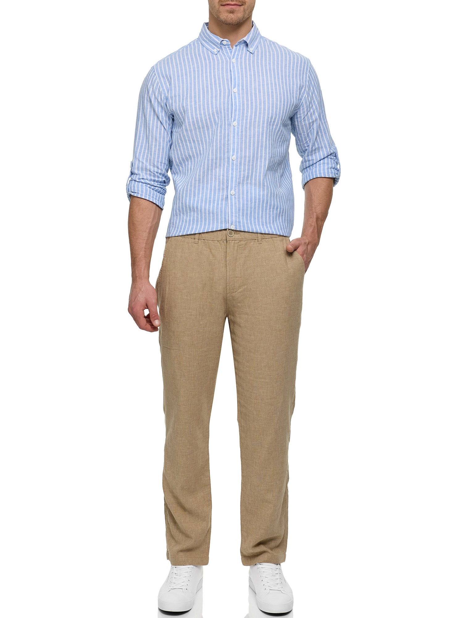 Indicode Leinenhose »INTrope Pant«