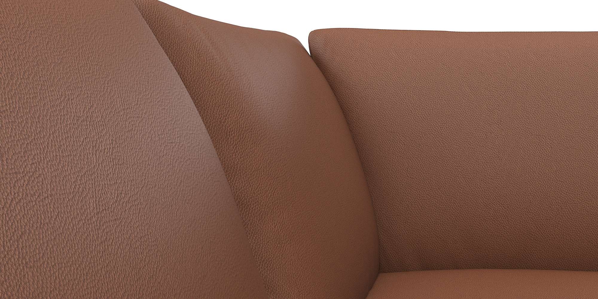 FLEXLUX Ecksofa »Fiore, L-Form«, breite Armlehnen, Füße Alu/Eiche, B/T 241/225 cm, Kaltschaum im Sitz