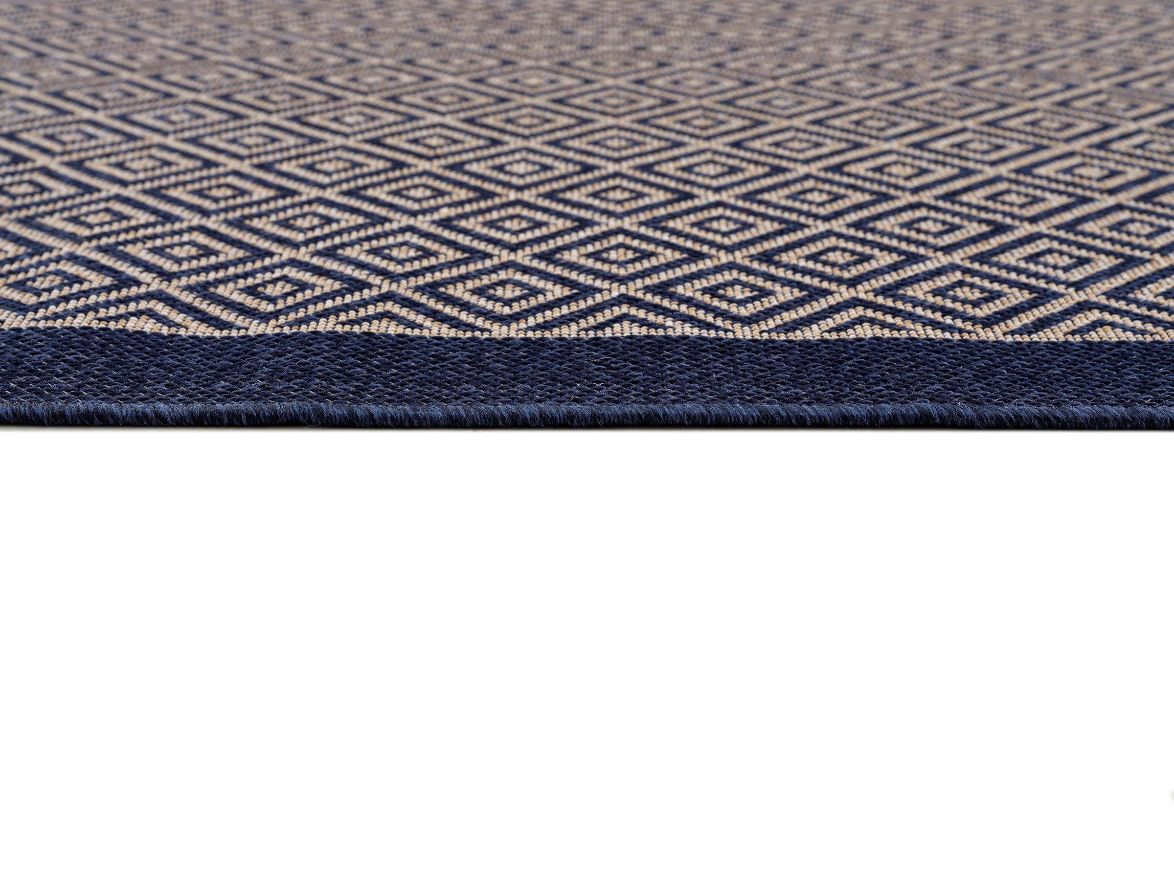 Bordüre,Rauten-Design, & »Aliza«, wetterfest geeignet UV-beständig, mit bei rechteckig, Outdoor Teppich andas OTTO bestellen