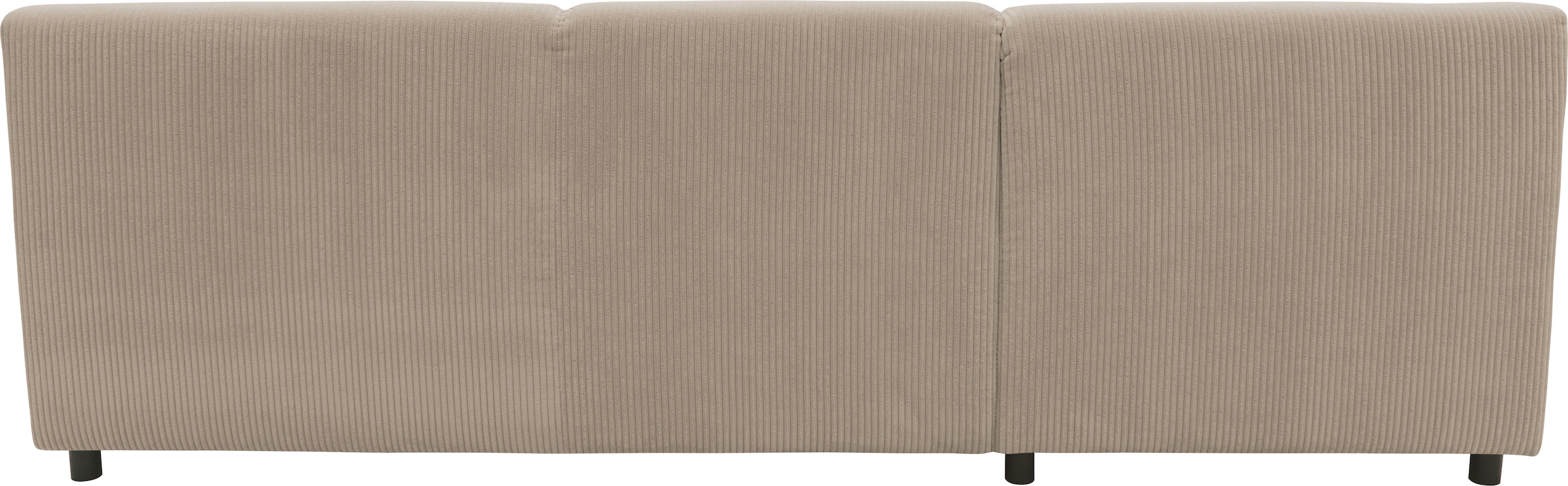 INOSIGN Ecksofa »Turah 2, L-Form, in Cord u. wasserabweisender Microfaser, Federkern«, B/T/H: 241/146/79 cm, incl. Zierkissen, wahlweise mit Bettfunktion
