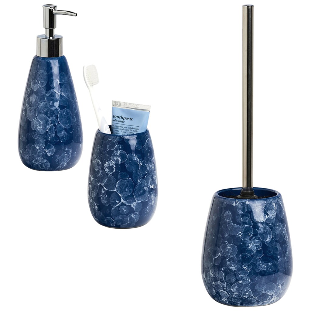 Zeller Present WC-Reinigungsbürste »Blue Marble«, aus Keramik