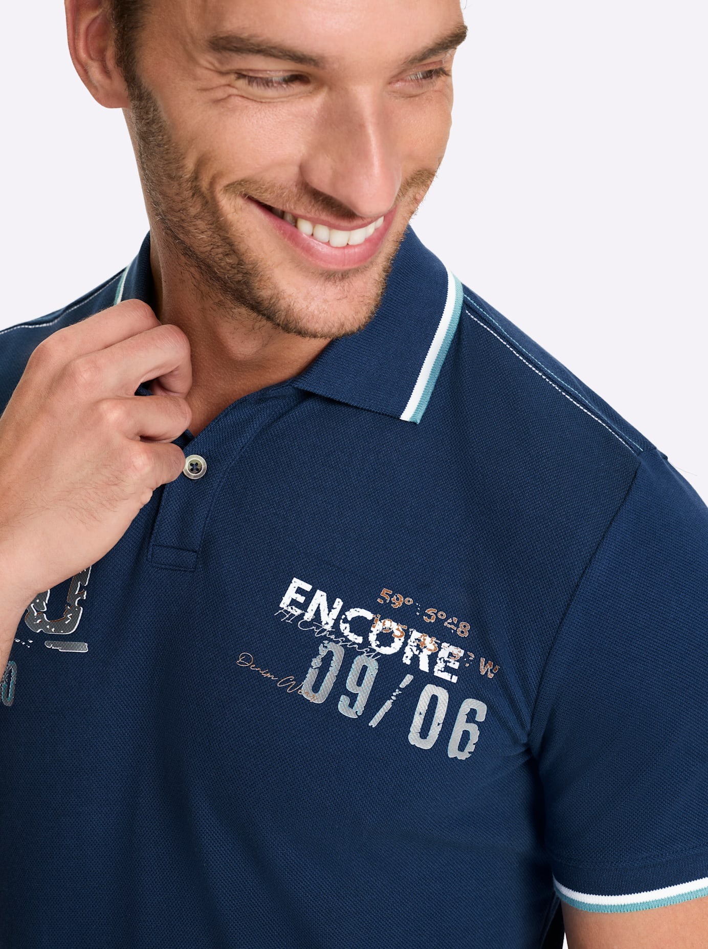 Catamaran Kurzarmshirt »Kurzarm-Poloshirt« 1 tlg.