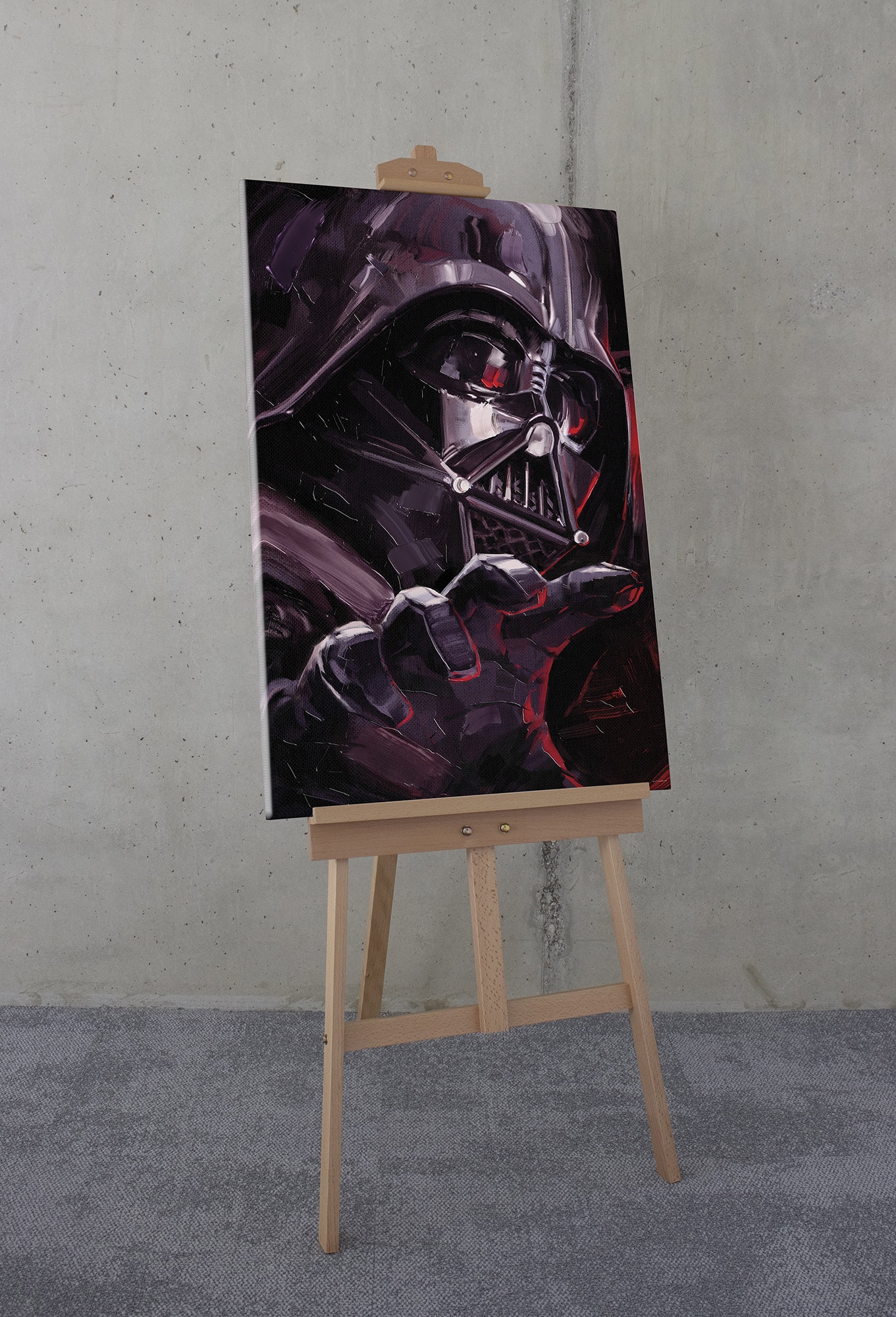 Komar Leinwandbild »Star Wars Darth Vader Acryl«, Disney, (1 St.), 60 x 90 cm (Breite x Höhe) - Kinderzimmer, Dekoration