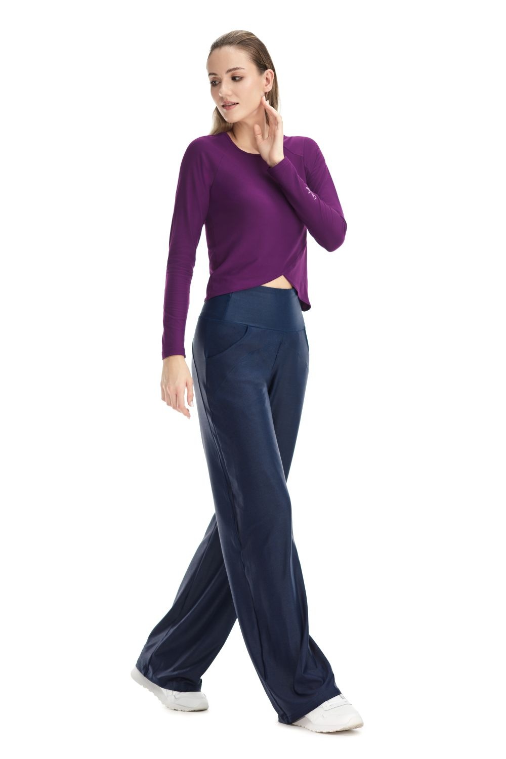 Winshape Sporthose »Functional Comfort Wide Leg Pants CUL105C«  mit Patchwork-Print