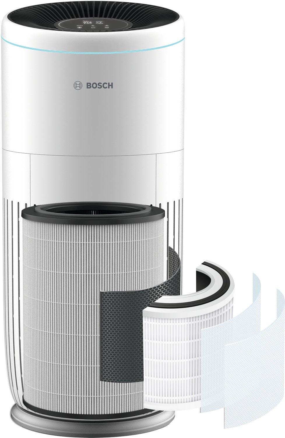 BOSCH Kombifilter »4-in-1 HEPA Filter mit Hocheffizienter Aktivkohle- und Bakterienfilter«