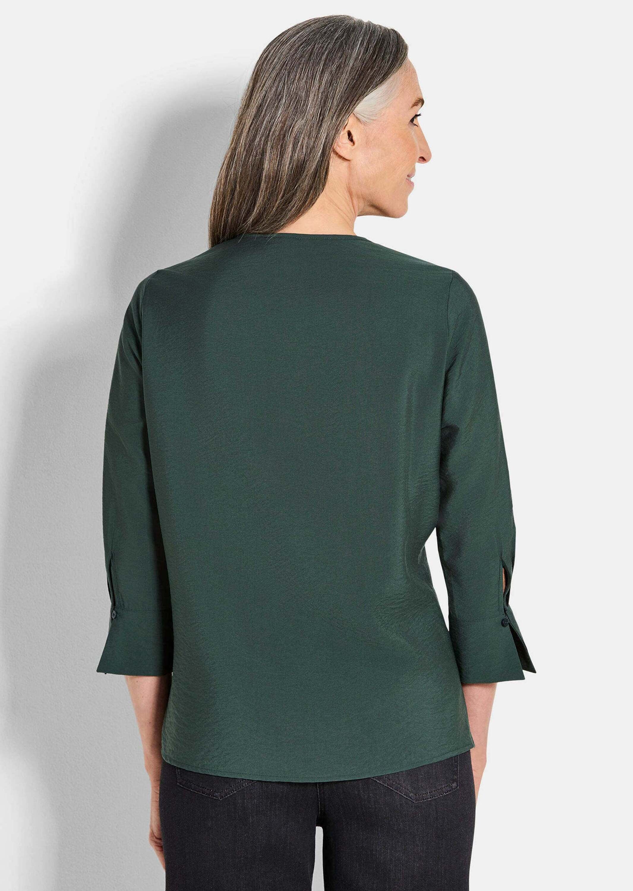 GOLDNER Schlupfbluse »Elegante Schlupfbluse Damen aus Viskose mit Strukturmuster«