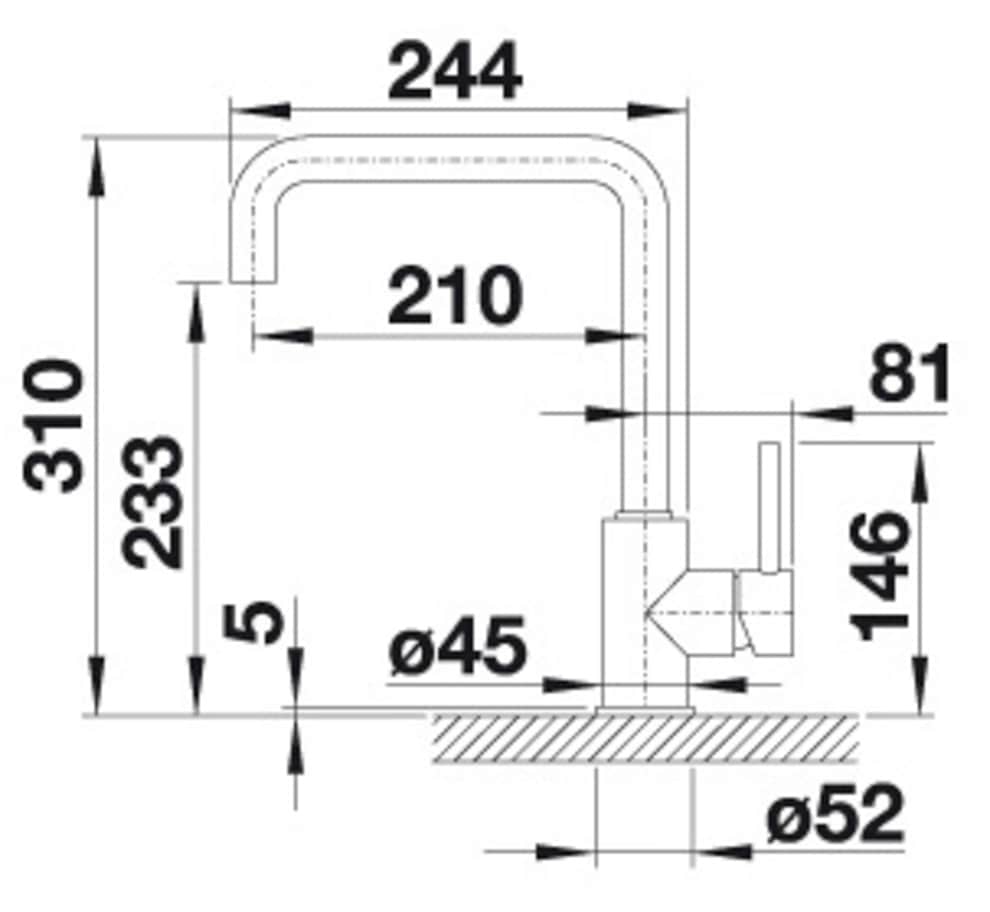 Blanco Küchenarmatur »MILI« Rohrauslauf