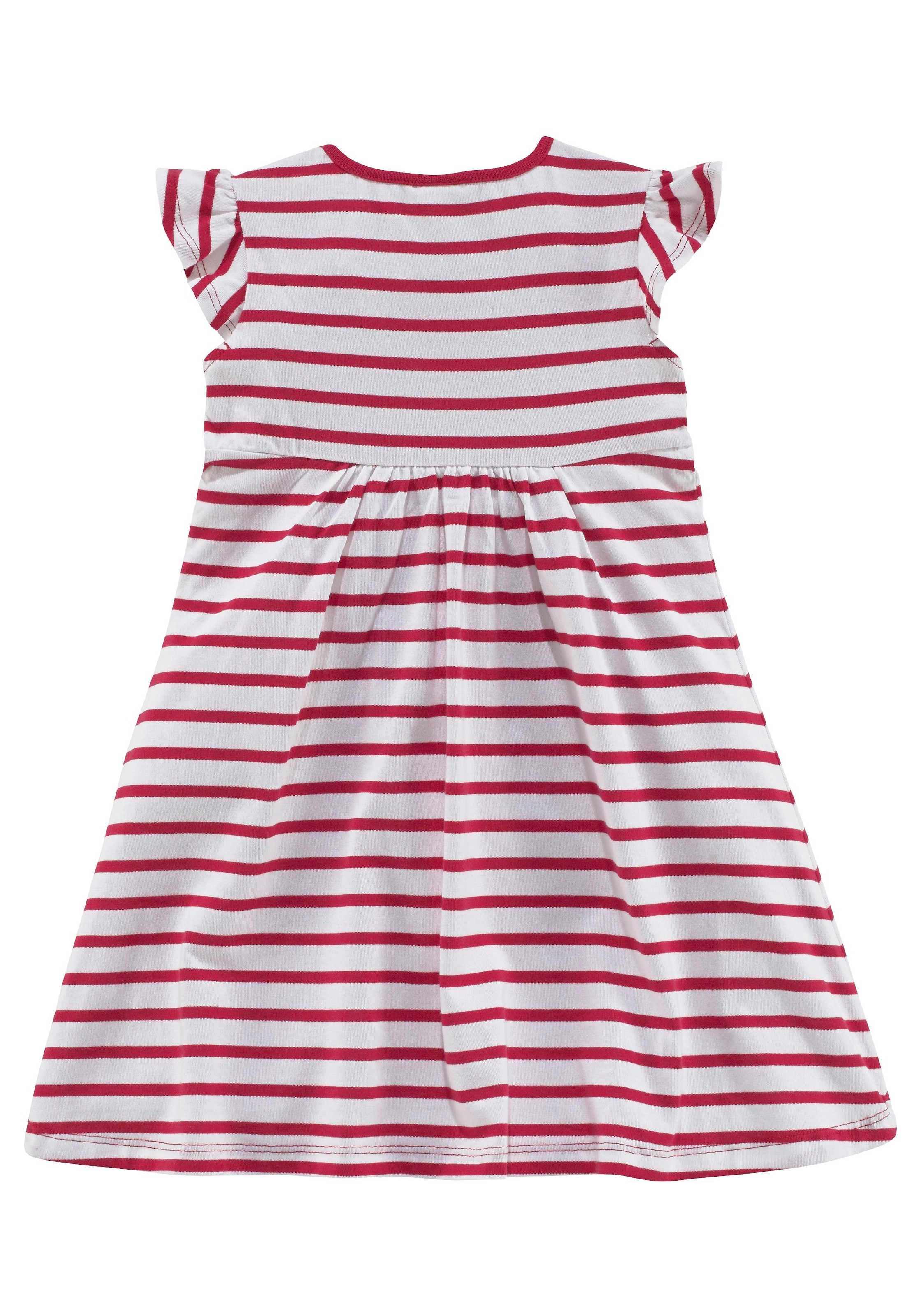 KIDSWORLD Jerseykleid »STERNE«, (Packung, 2 tlg.), mit Punkten und Streifen  bei OTTO