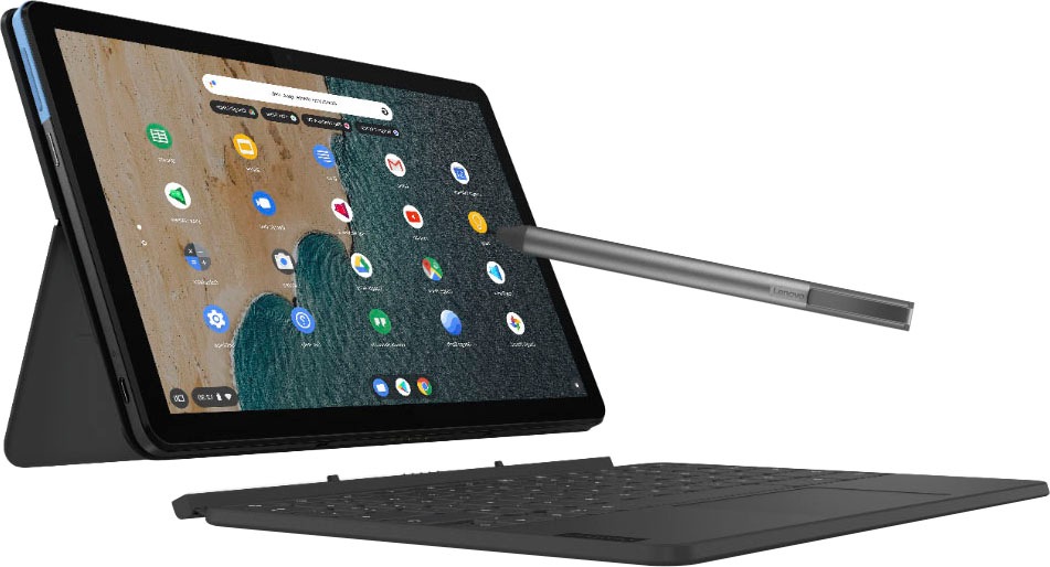 Lenovo Chromebook »IdeaPad Duet CT-X636F«, (25,65 cm/10,1 Zoll), MediaTek, Mali-G72 MP3, + Lenovo USI Pen with Battery