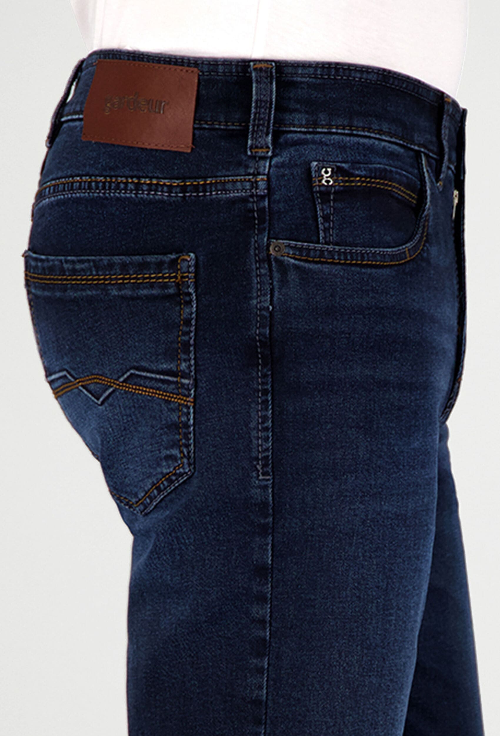 Atelier GARDEUR Stretch-Jeans »Batu« Handgefertigte Veredelungen