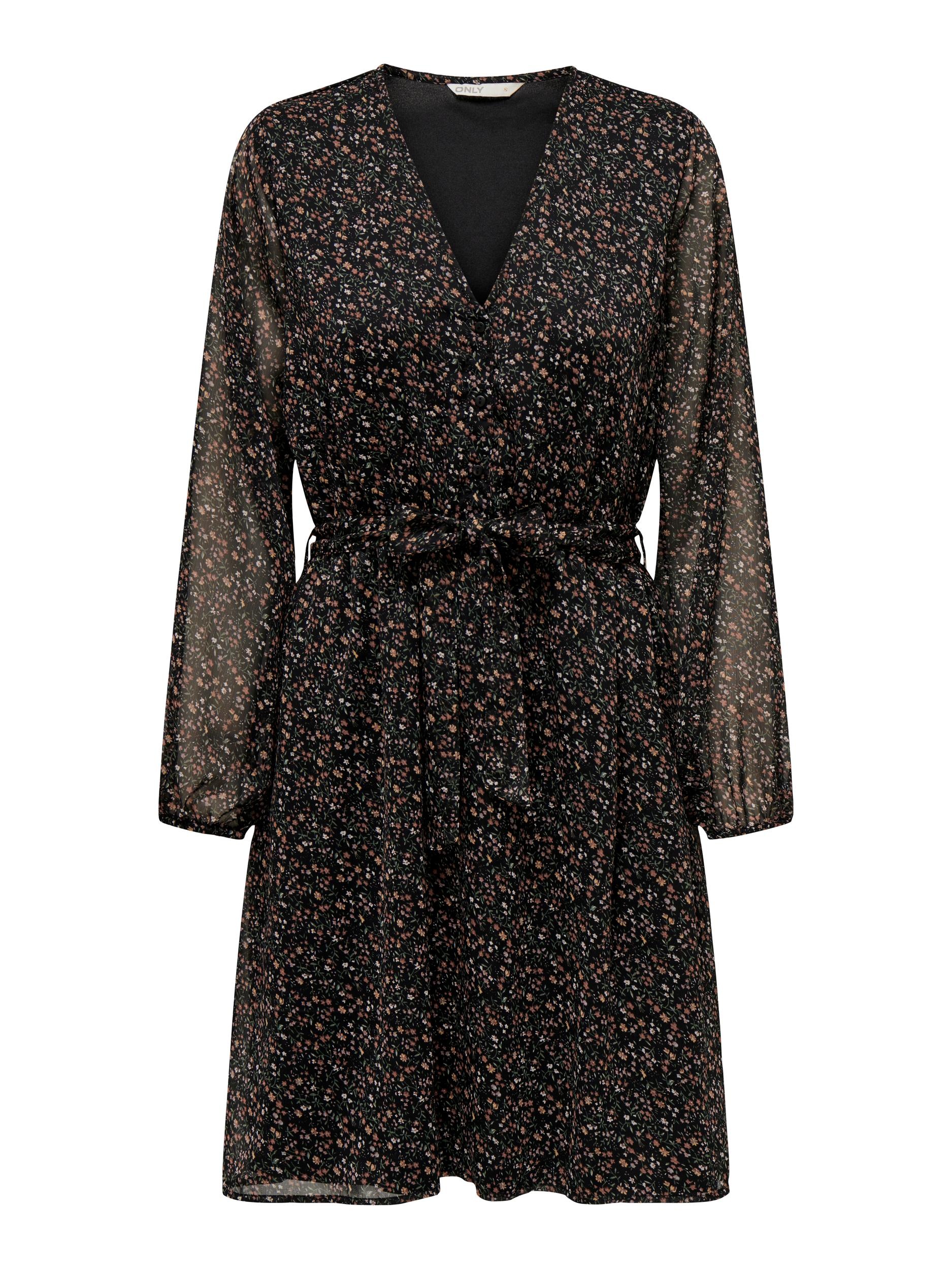 ONLY Druckkleid »ONLCERA 3/4 SHORT DRESS WVN NOOS«