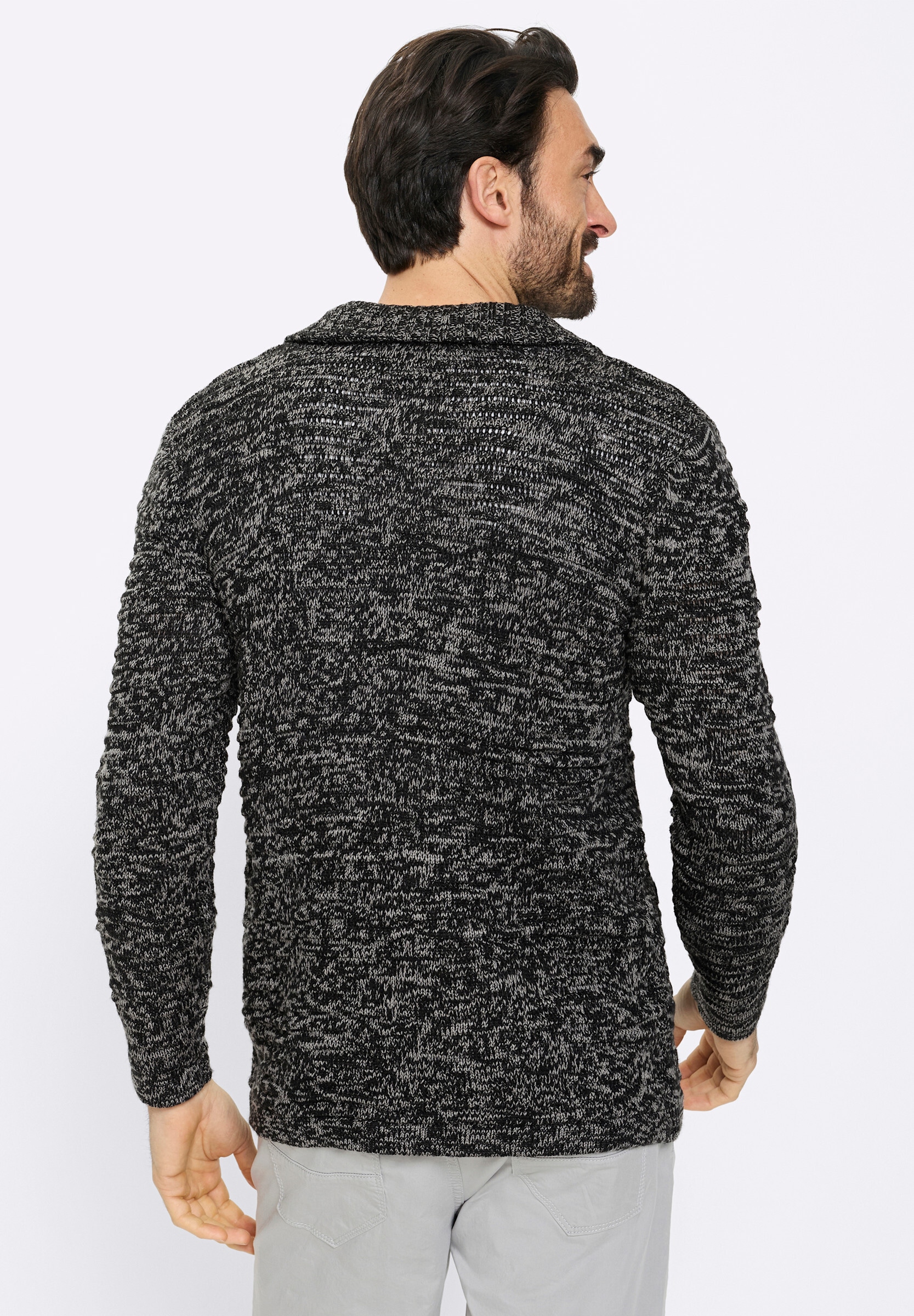 Witt Strickpullover »Strickjacke Strickjacke in längerer Form«
