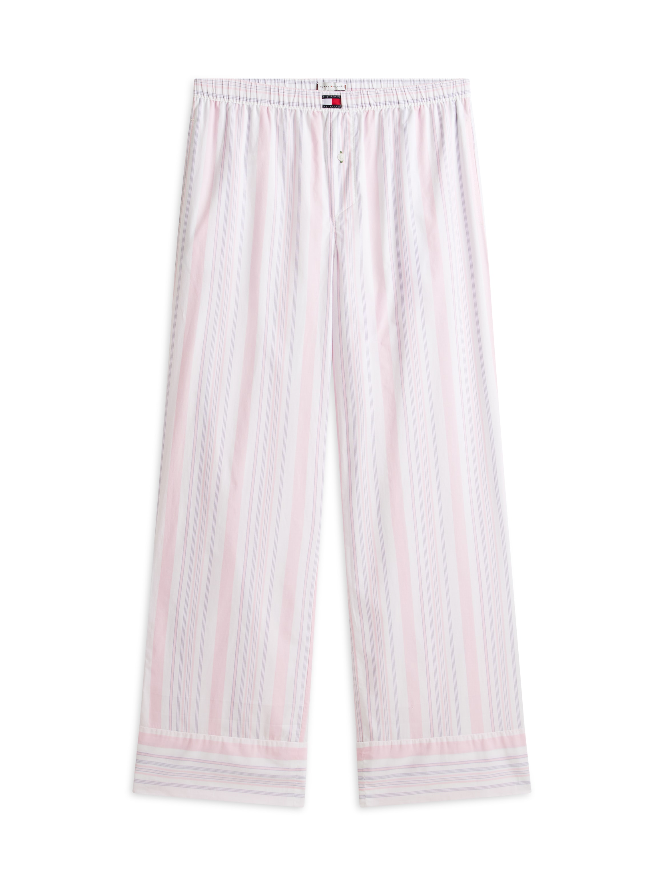 Tommy Hilfiger Underwear Pyjamahose »POPLIN STRIPE PANTS«  mit Elastikbund mit Label-Aufnäher