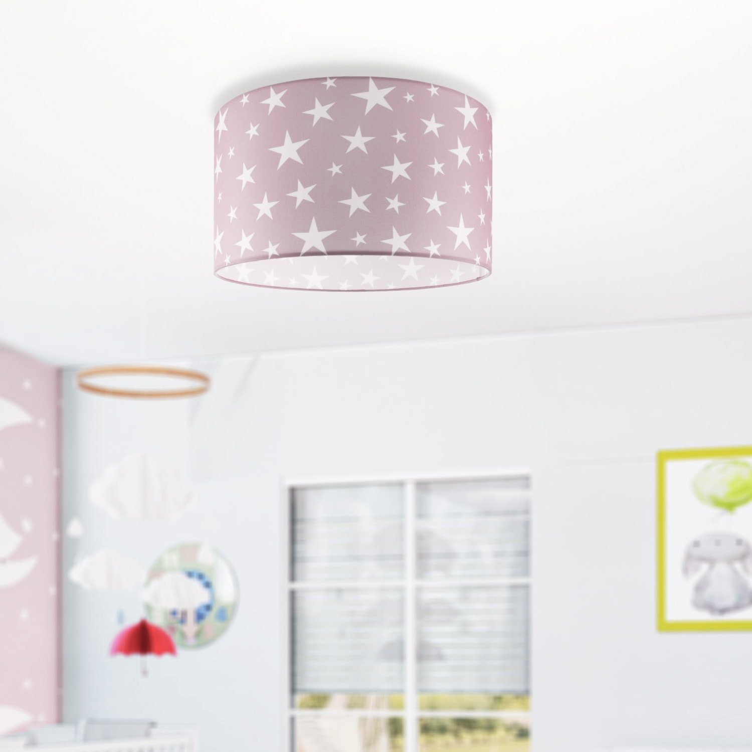 Home Kinderlampe LED Deckenleuchte Sternenhimmel Paco 1 »Capri flammig-flammig, E27 OTTO 315«, Motiv bei Deckenlampe online Kinderzimmer kaufen
