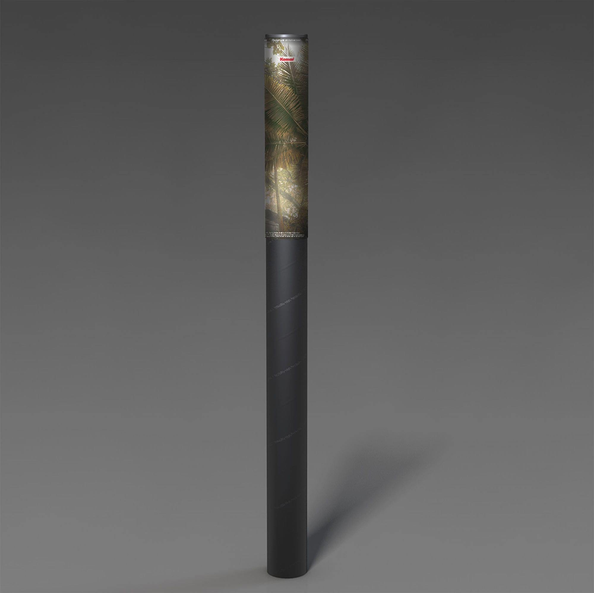 Komar Fototapete »Digitaldruck Vlies -  Palms Panorama - Größe 300 x 250 cm« bedruckt | floral | geblümt | gemustert | tropisch glatt Wohnzimmer, Schlafzimmer