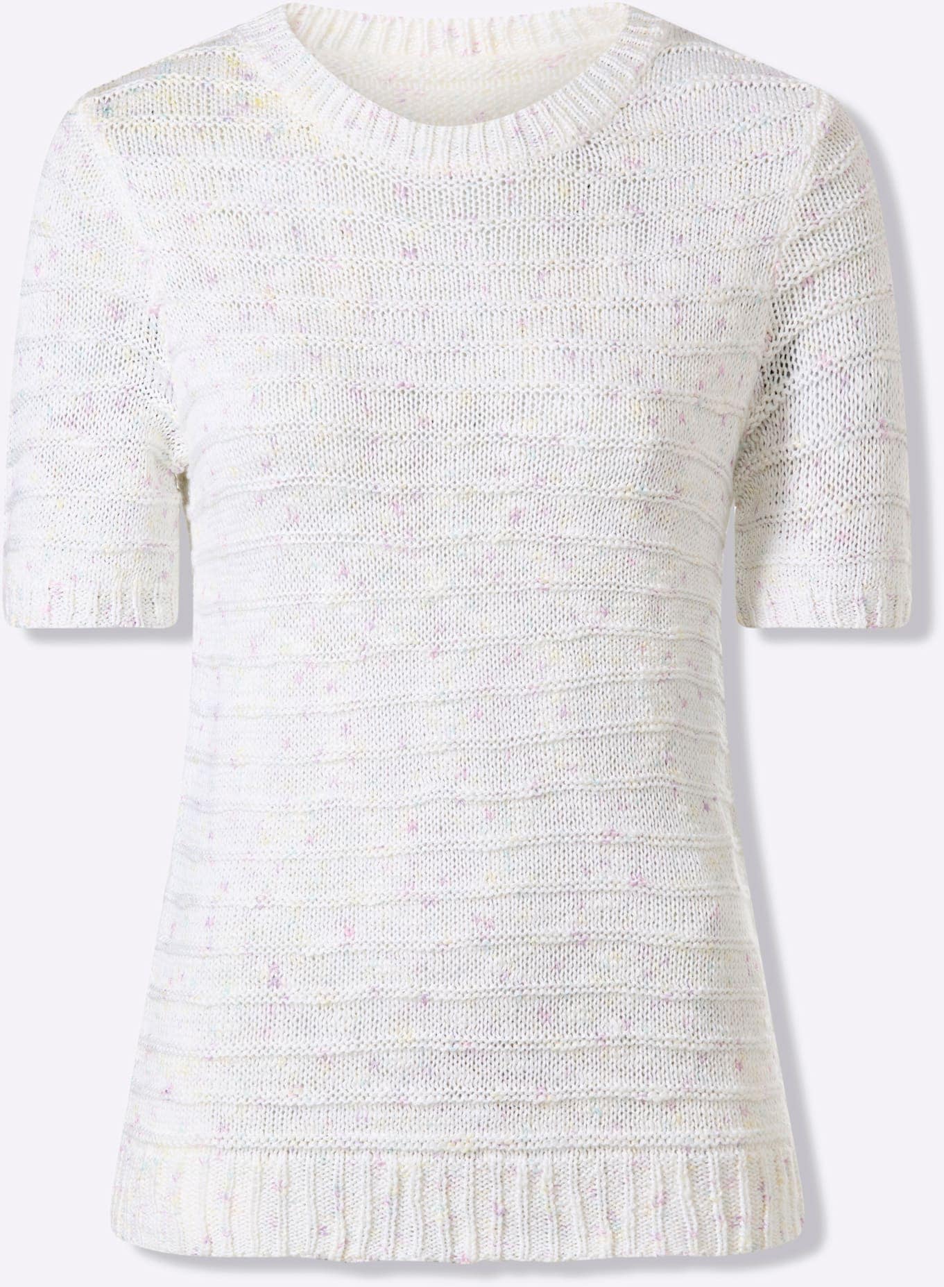 Inspirationen Strickpullover »Kurzarm-Pullover«