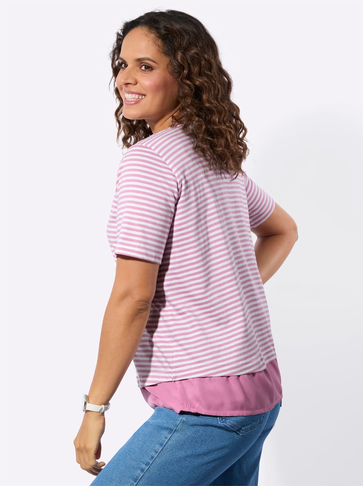 Casual Looks 2-in-1-Shirt »Ringelshirt« 1 tlg. tlg.