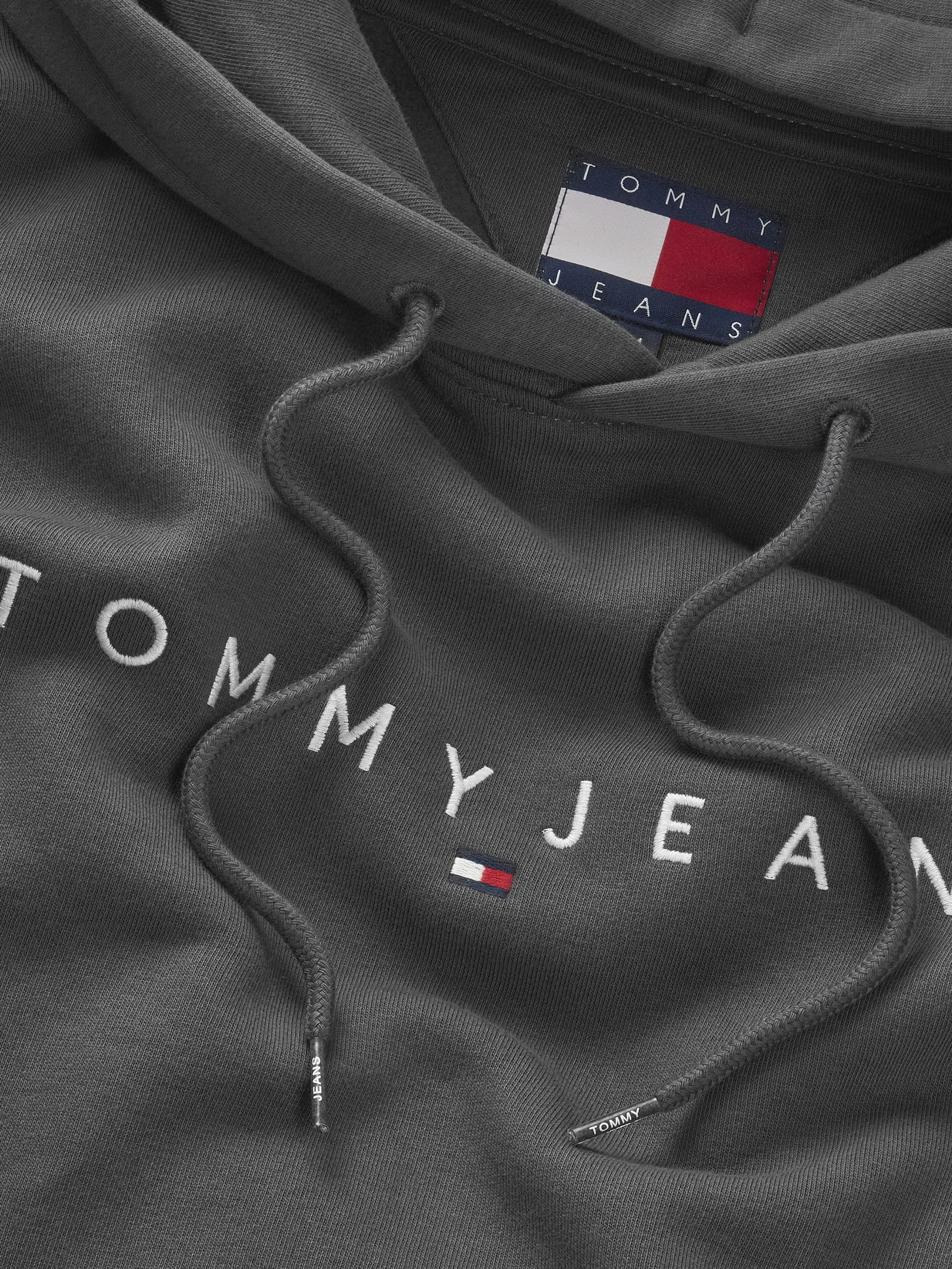 Tommy Jeans Hoodie »TJM REG LINEAR LOGO HOODIE EXT«, mit Logo-Stickerei