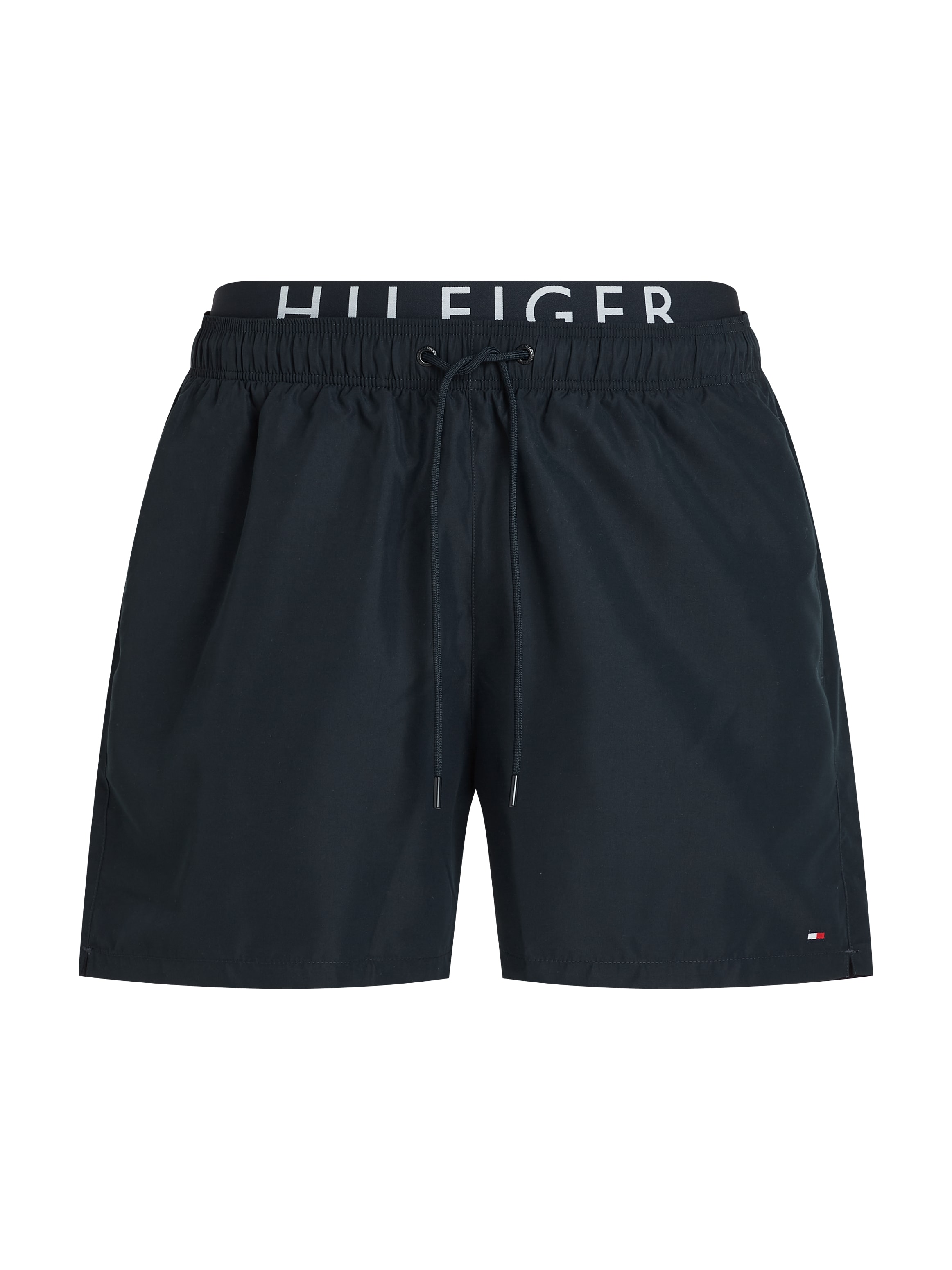 Tommy Hilfiger Swimwear Badeshorts »MEDIUM DRAWSTRING DW«, mit Bindeband, mit Logoschriftzug