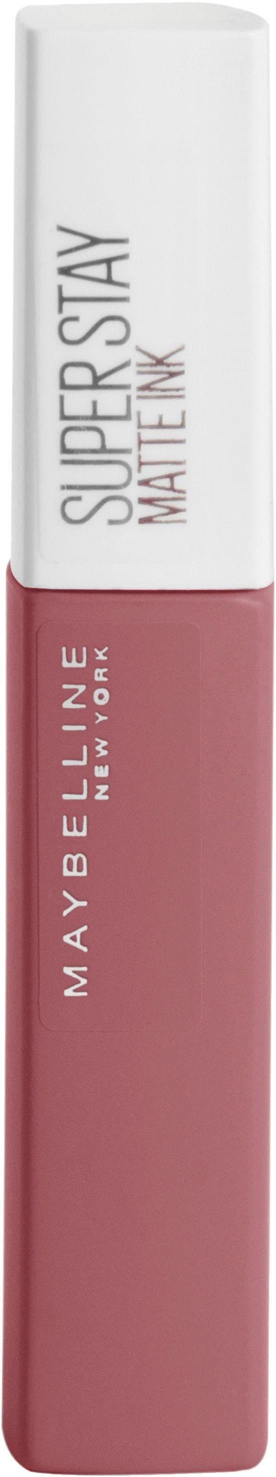 MAYBELLINE NEW YORK Lippenstift »Super Stay Matte Ink Pinks«, mit natürlichen Inhaltstoffen