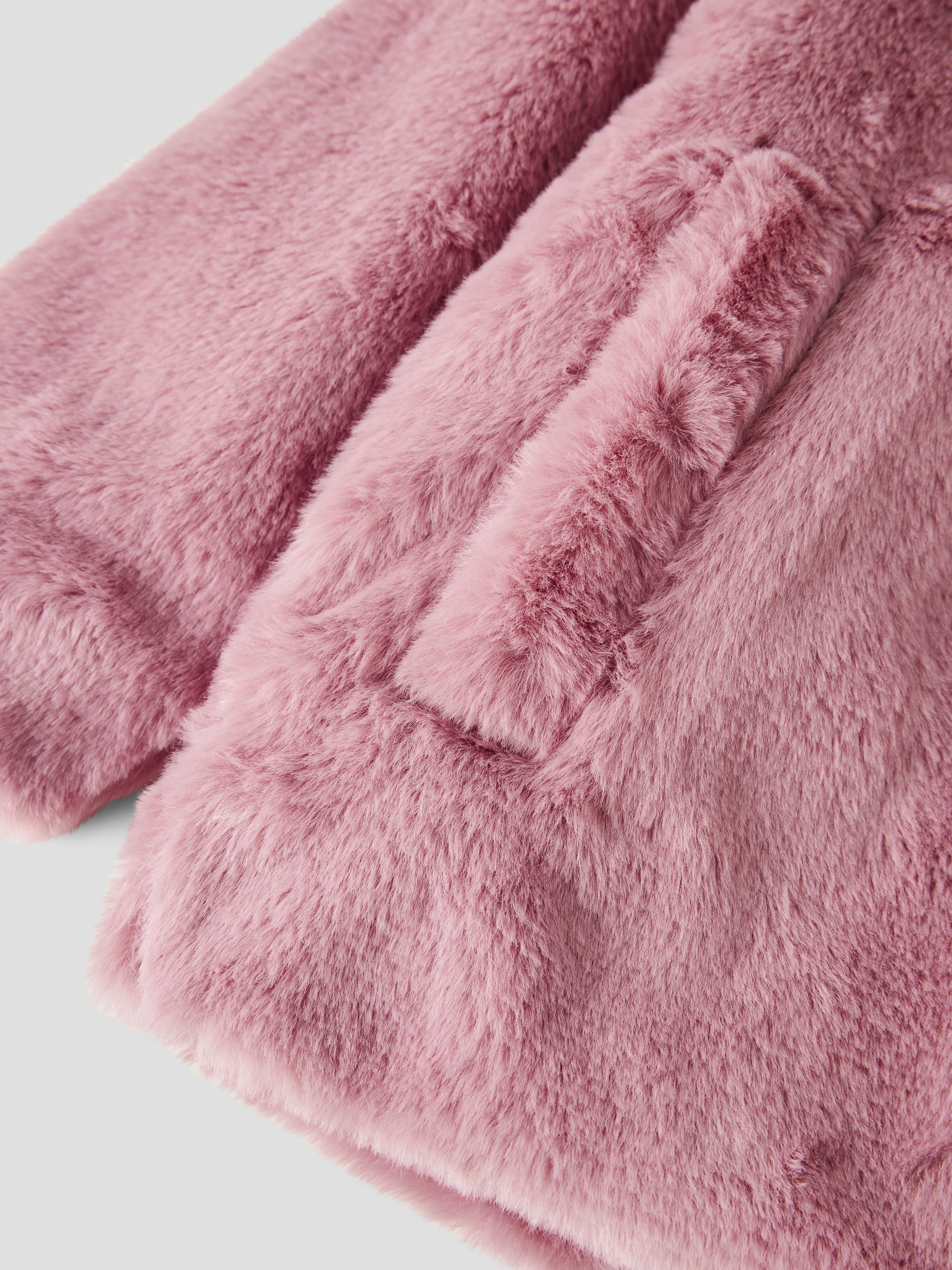 Name It Fleecejacke »NMFMILA JACKET W HOOD PB«, mit Kapuze