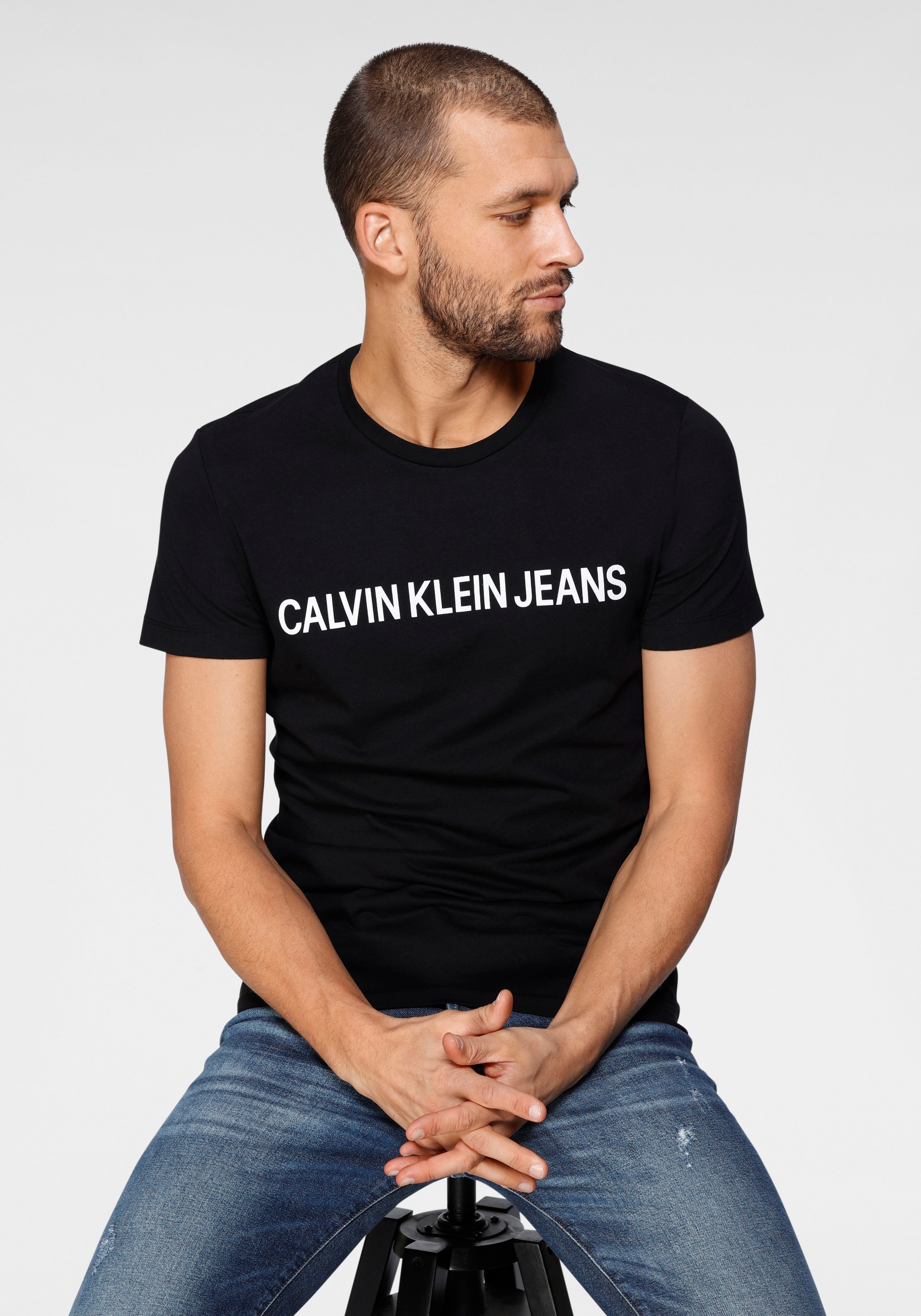Calvin Klein Jeans T-Shirt »CORE INSTITUTIONAL LOGO SLIM TEE« kaufen